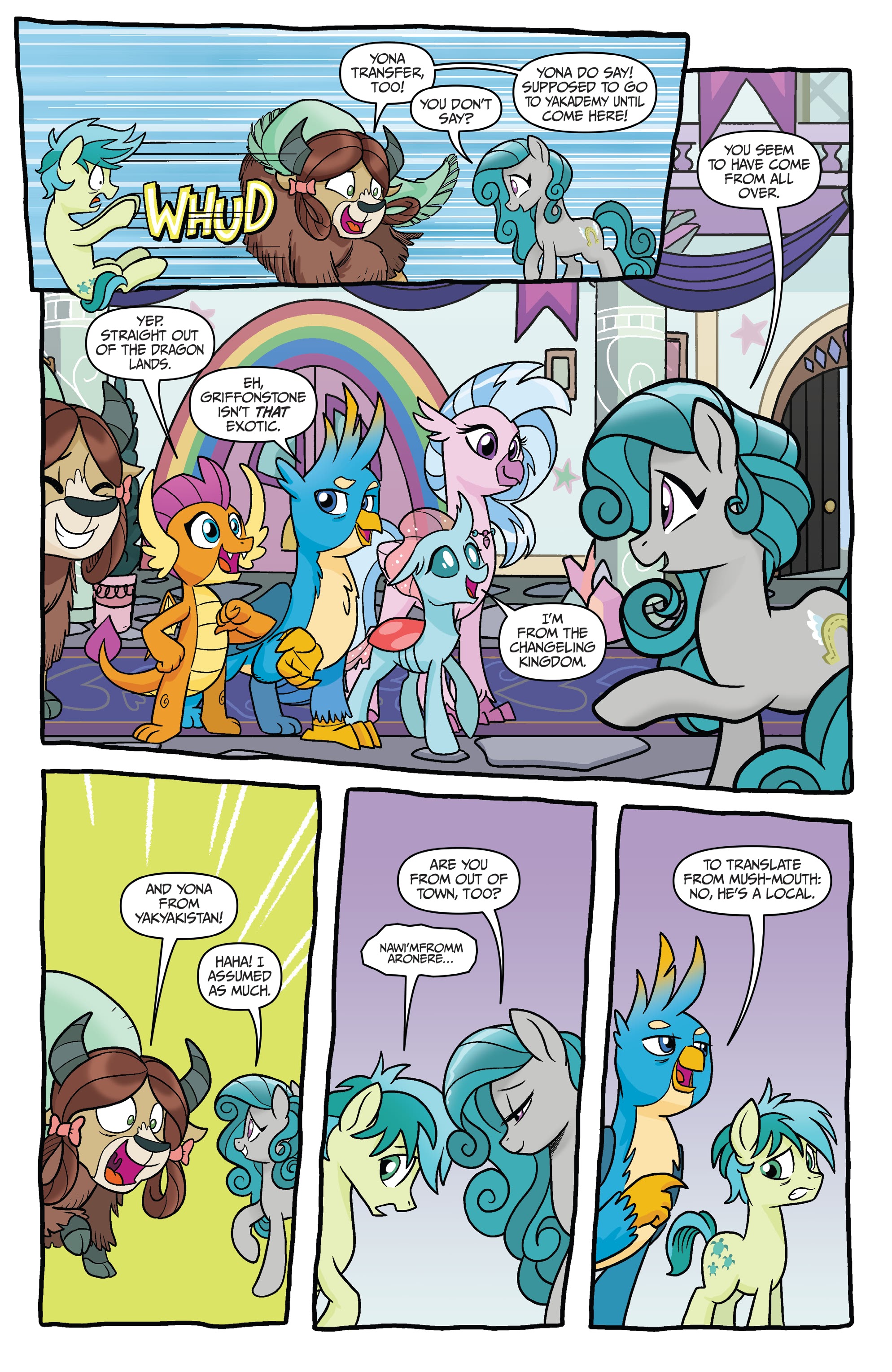 Read online My Little Pony Equestria Girls: Canterlot High: March Radness comic -  Issue # Full - 51