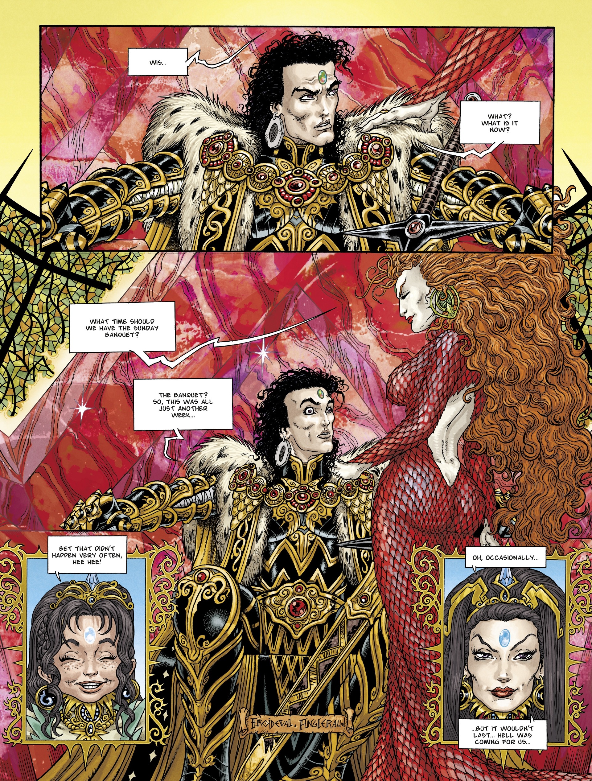 Read online The Black Moon Chronicles comic -  Issue #19 - 46