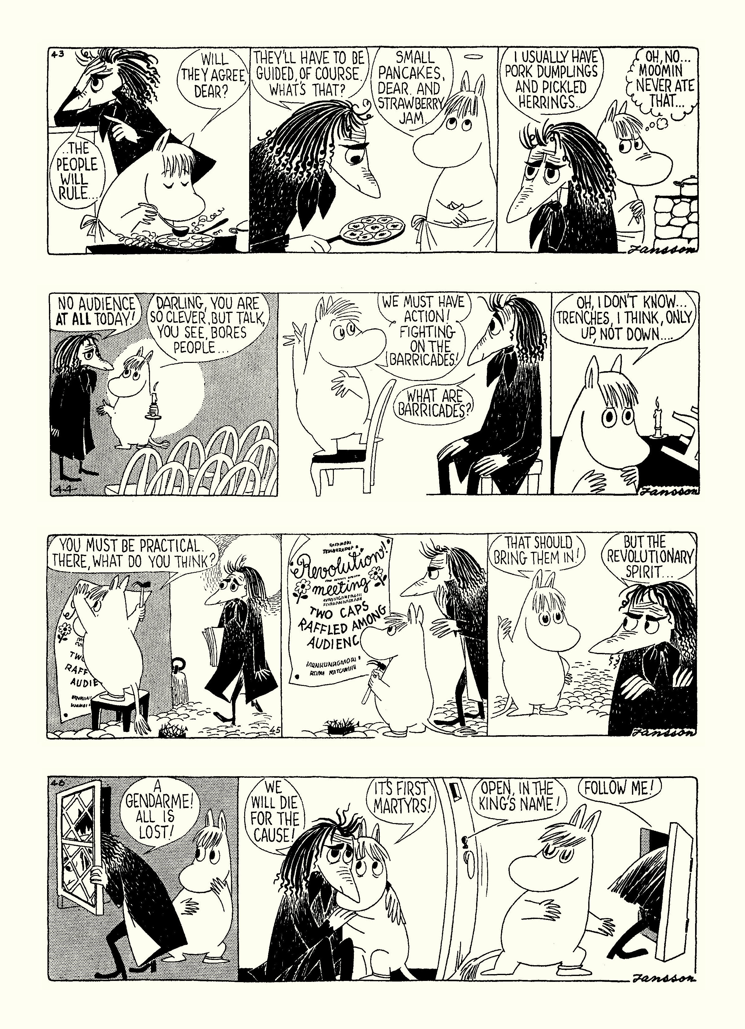 Read online Moomin: The Complete Tove Jansson Comic Strip comic -  Issue # TPB 4 - 34