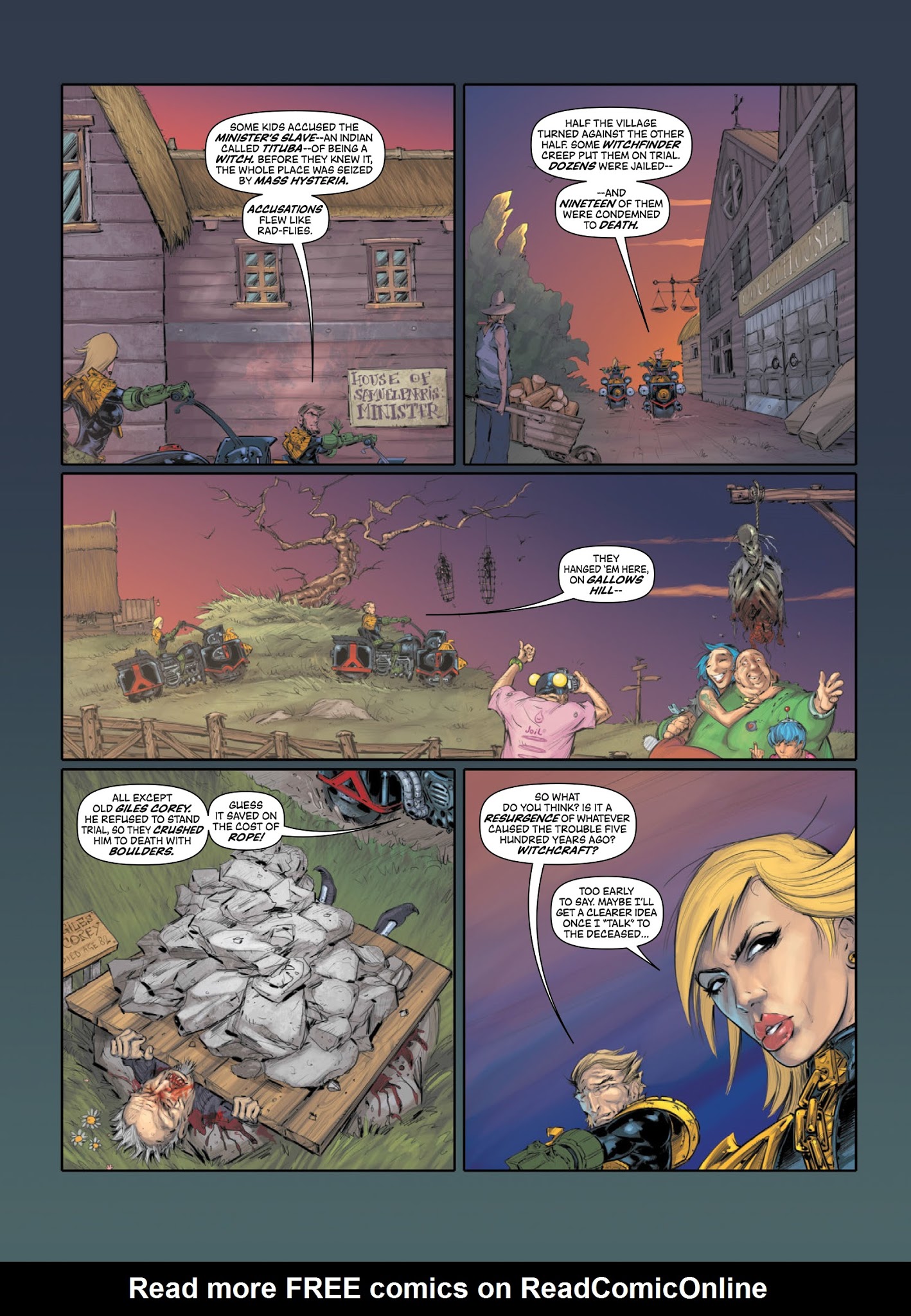 Read online Judge Anderson: The Psi Files comic -  Issue # TPB 5 - 149