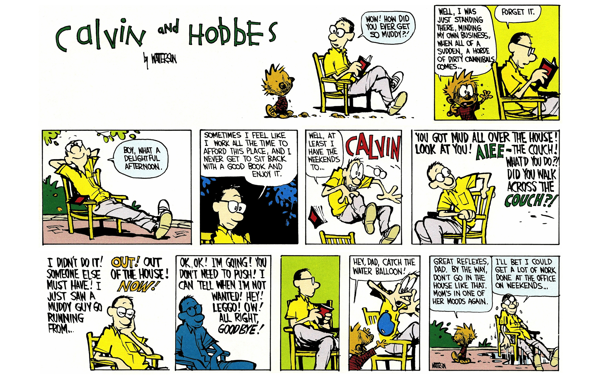 Read online Calvin and Hobbes comic -  Issue #4 - 98