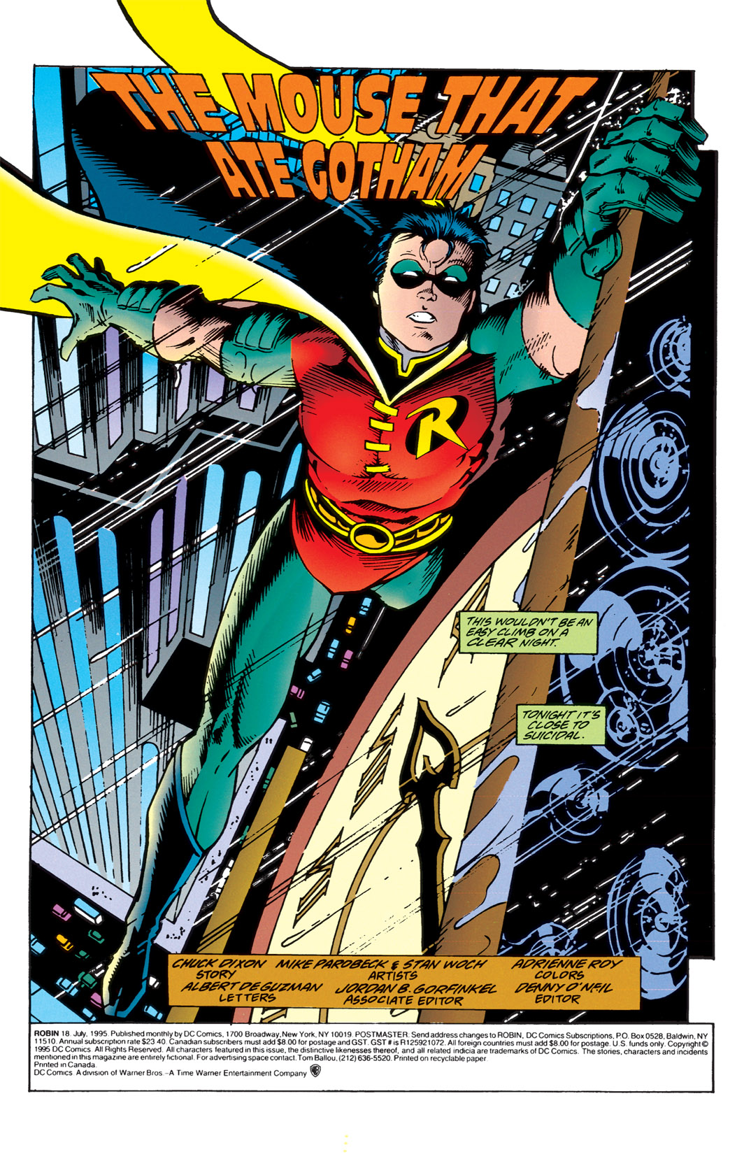 Read online Robin (1993) comic -  Issue #18 - 2
