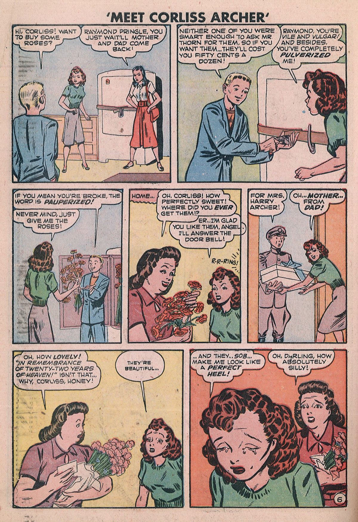 Read online Meet Corliss Archer comic -  Issue #3 - 16