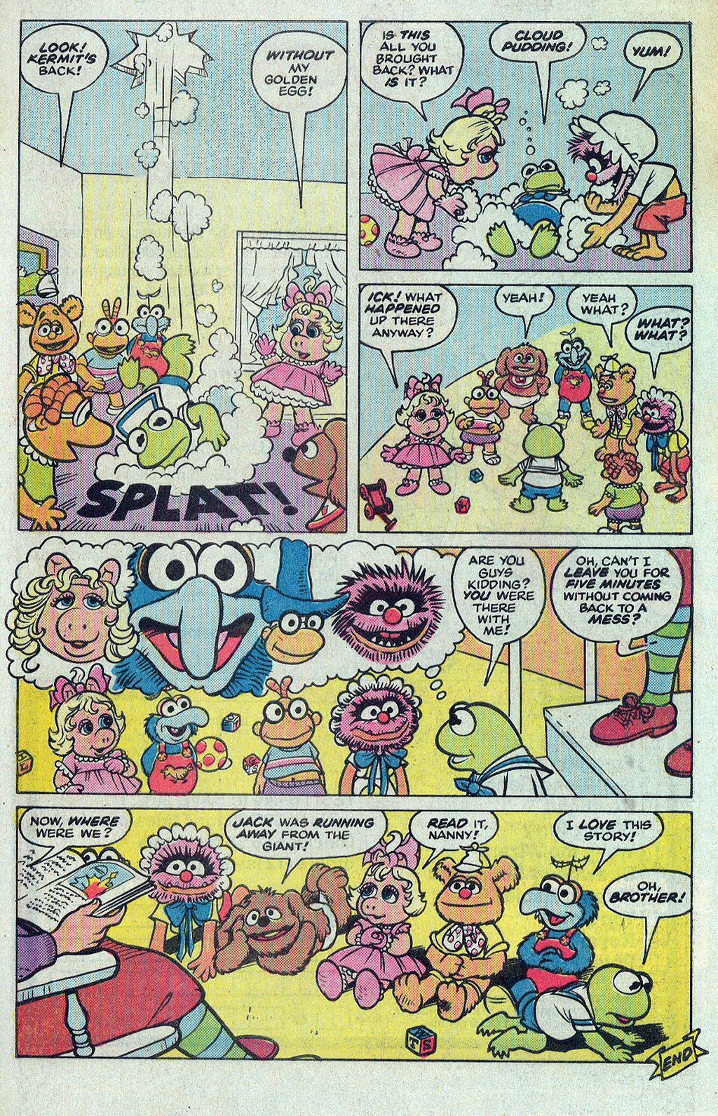 Read online Muppet Babies comic -  Issue #3 - 33