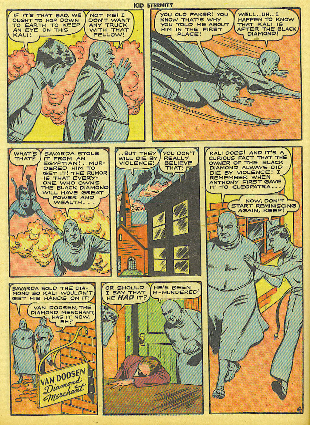 Read online Kid Eternity (1946) comic -  Issue #1 - 38