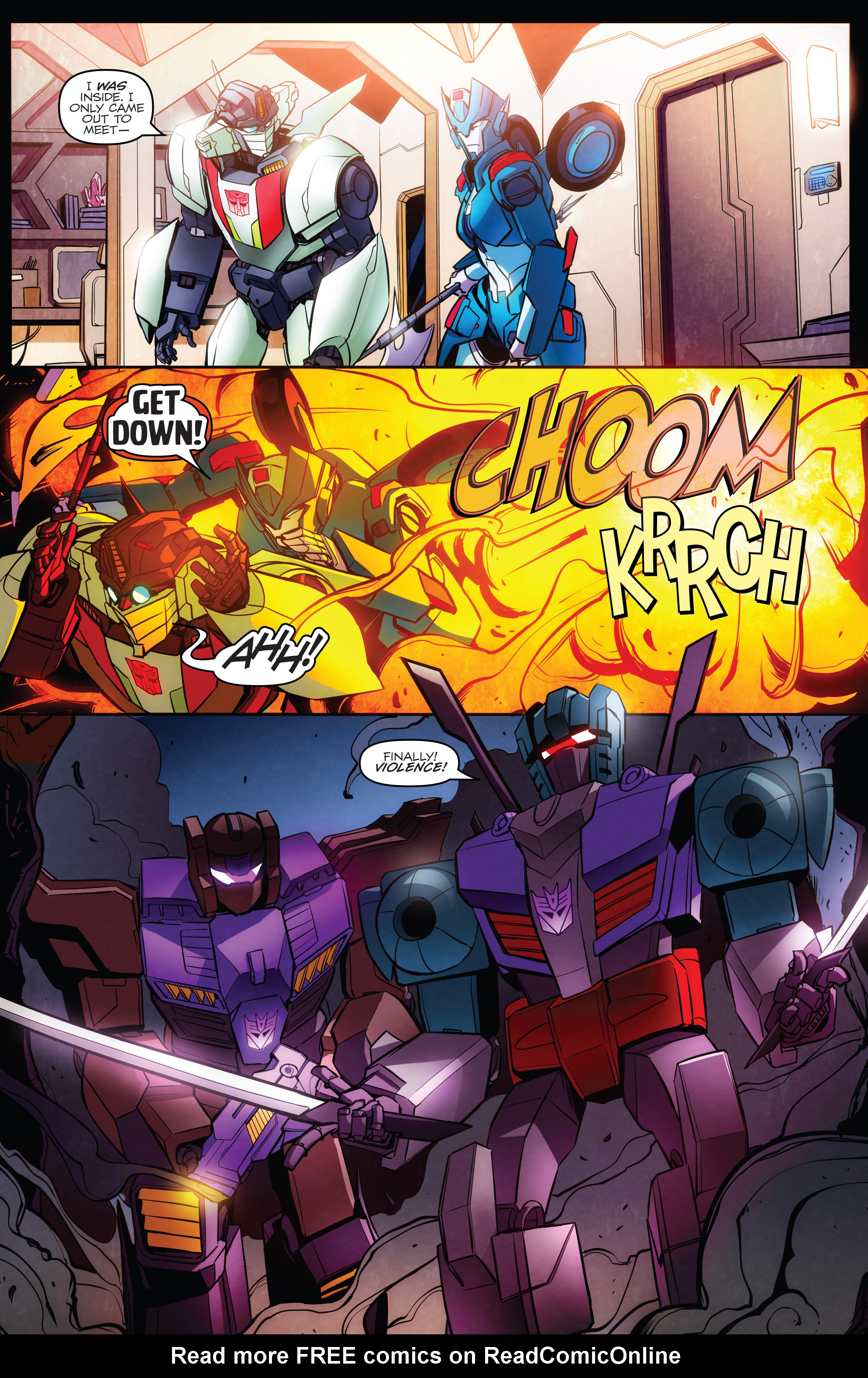 Read online Transformers: Till All Are One comic -  Issue #3 - 16