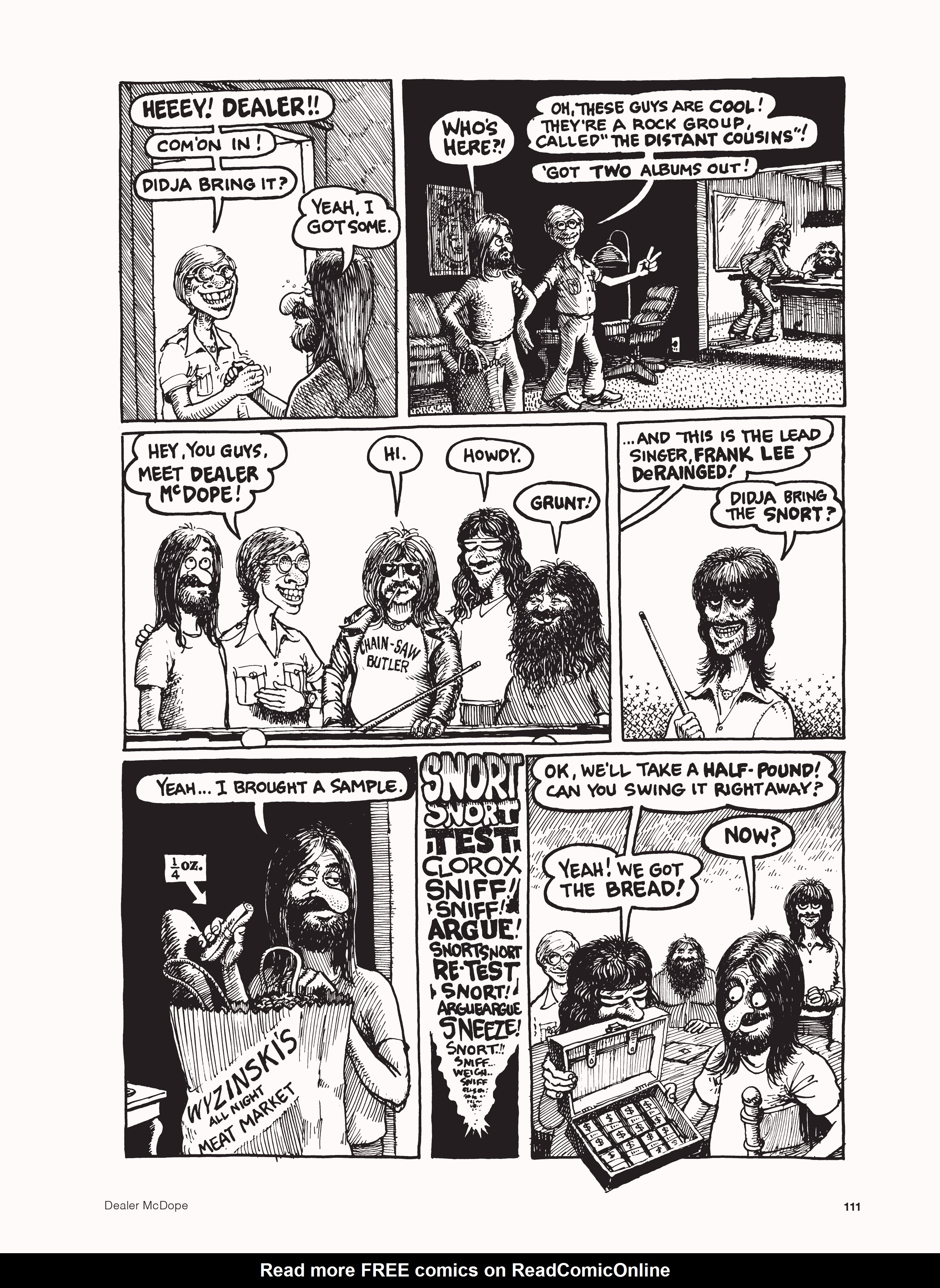Read online Dave Sheridan: Life with Dealer McDope, the Leather Nun, and the Fabulous Furry Freak Brothers comic -  Issue # TPB (Part 2) - 23