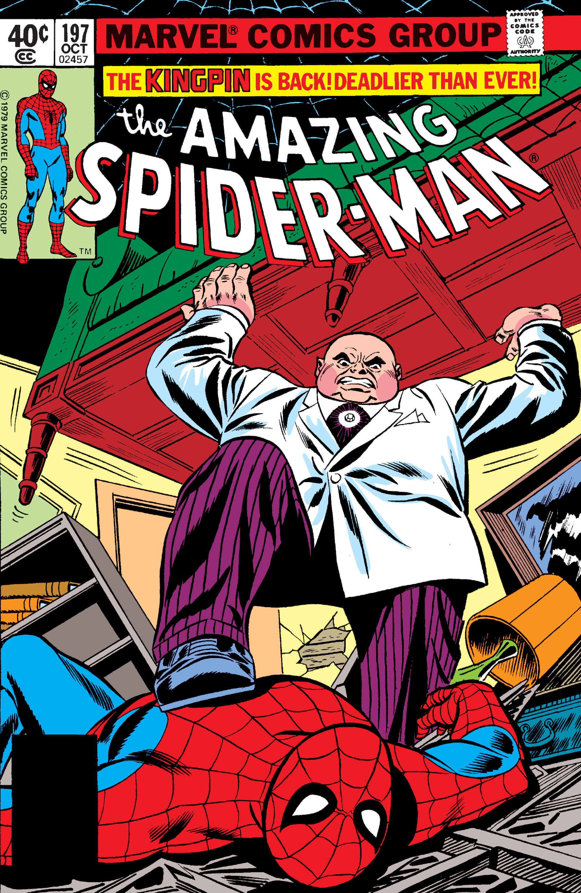 Read online The Amazing Spider-Man (1963) comic -  Issue #197 - 1