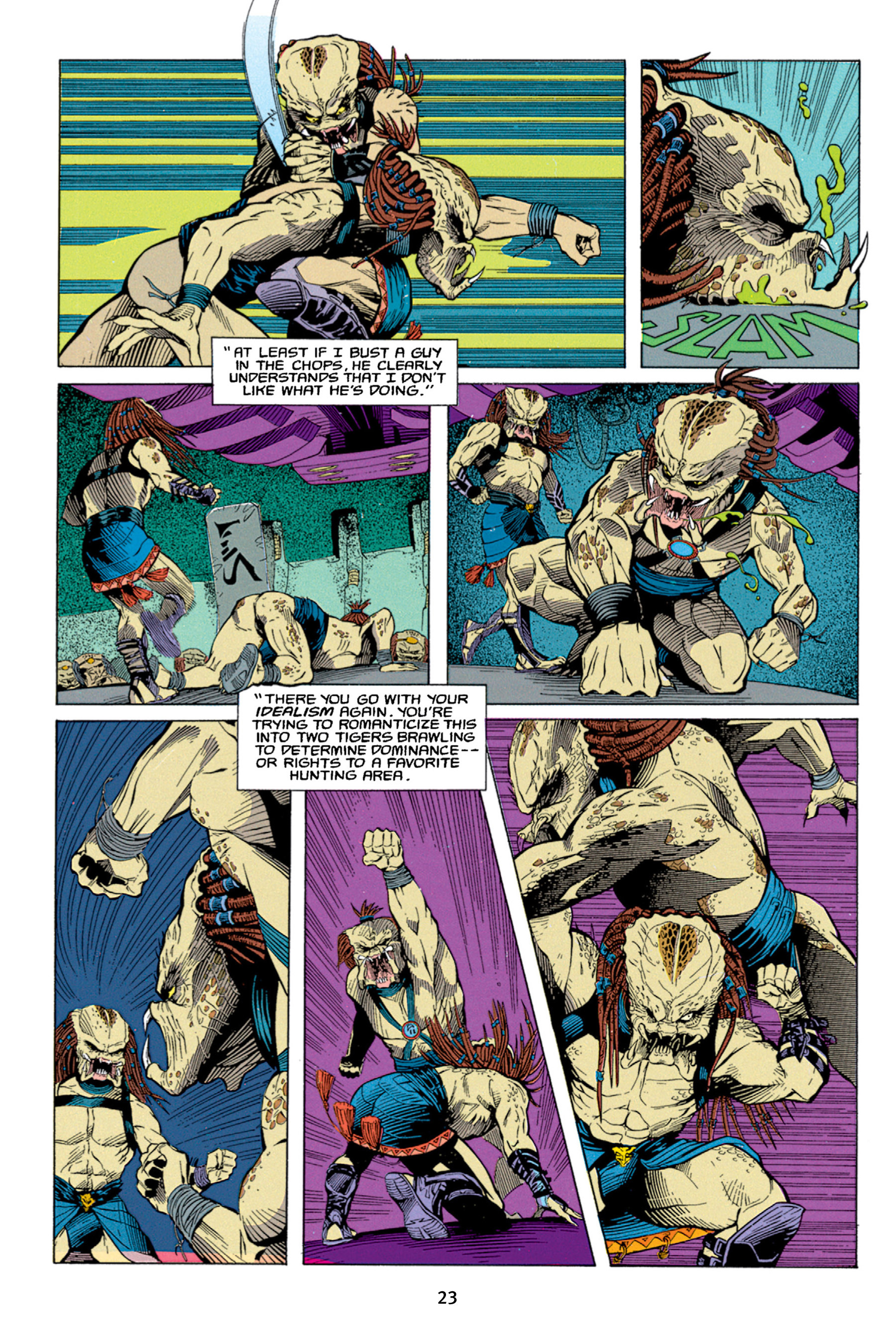 Read online Aliens vs. Predator Omnibus comic -  Issue # _TPB 1 Part 1 - 23