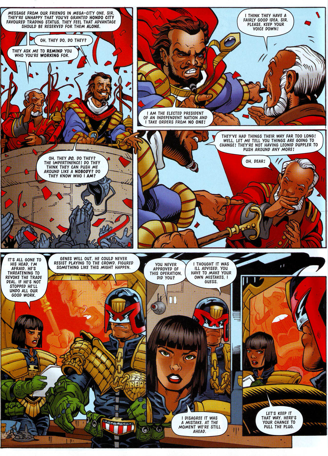 Read online Judge Dredd Megazine (vol. 3) comic -  Issue #69 - 12