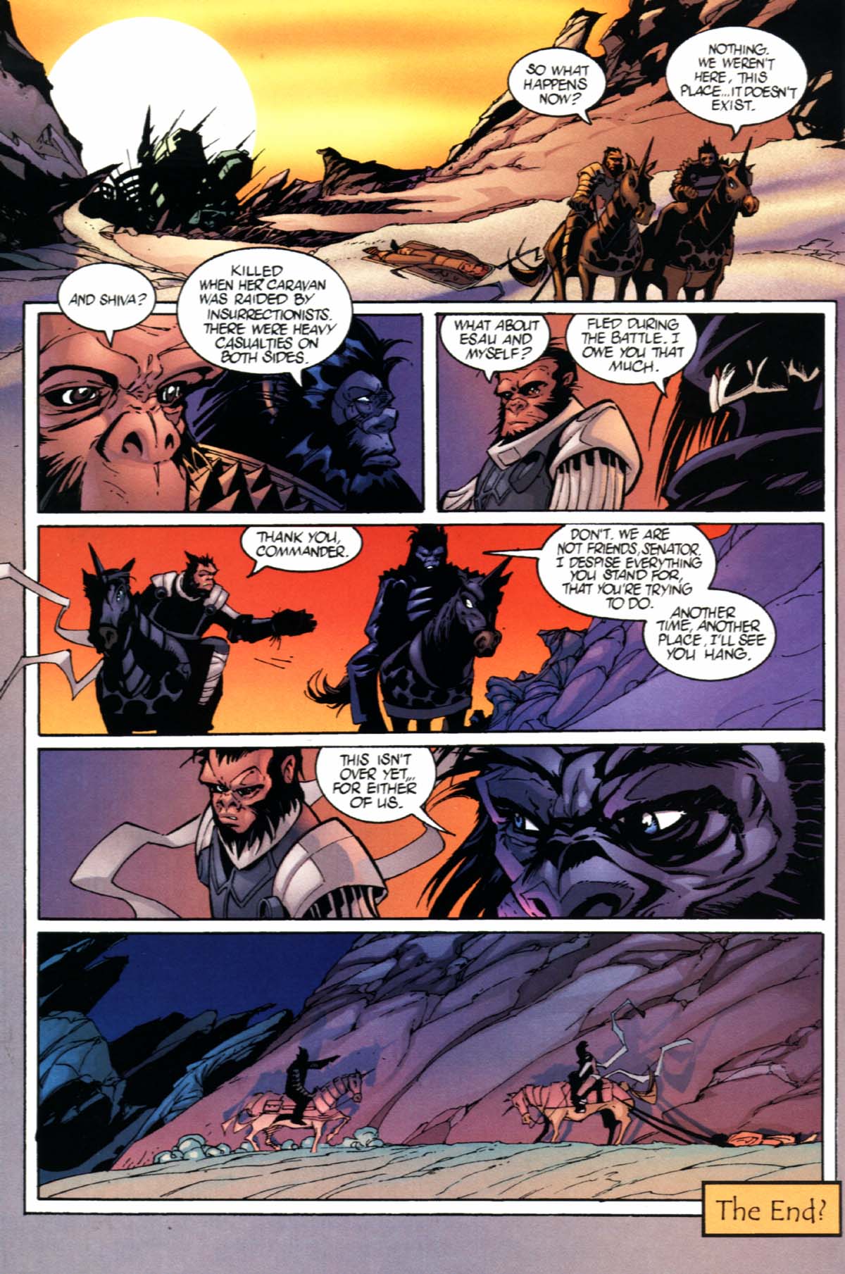 Read online Planet of the Apes: The Human War comic -  Issue #3 - 24