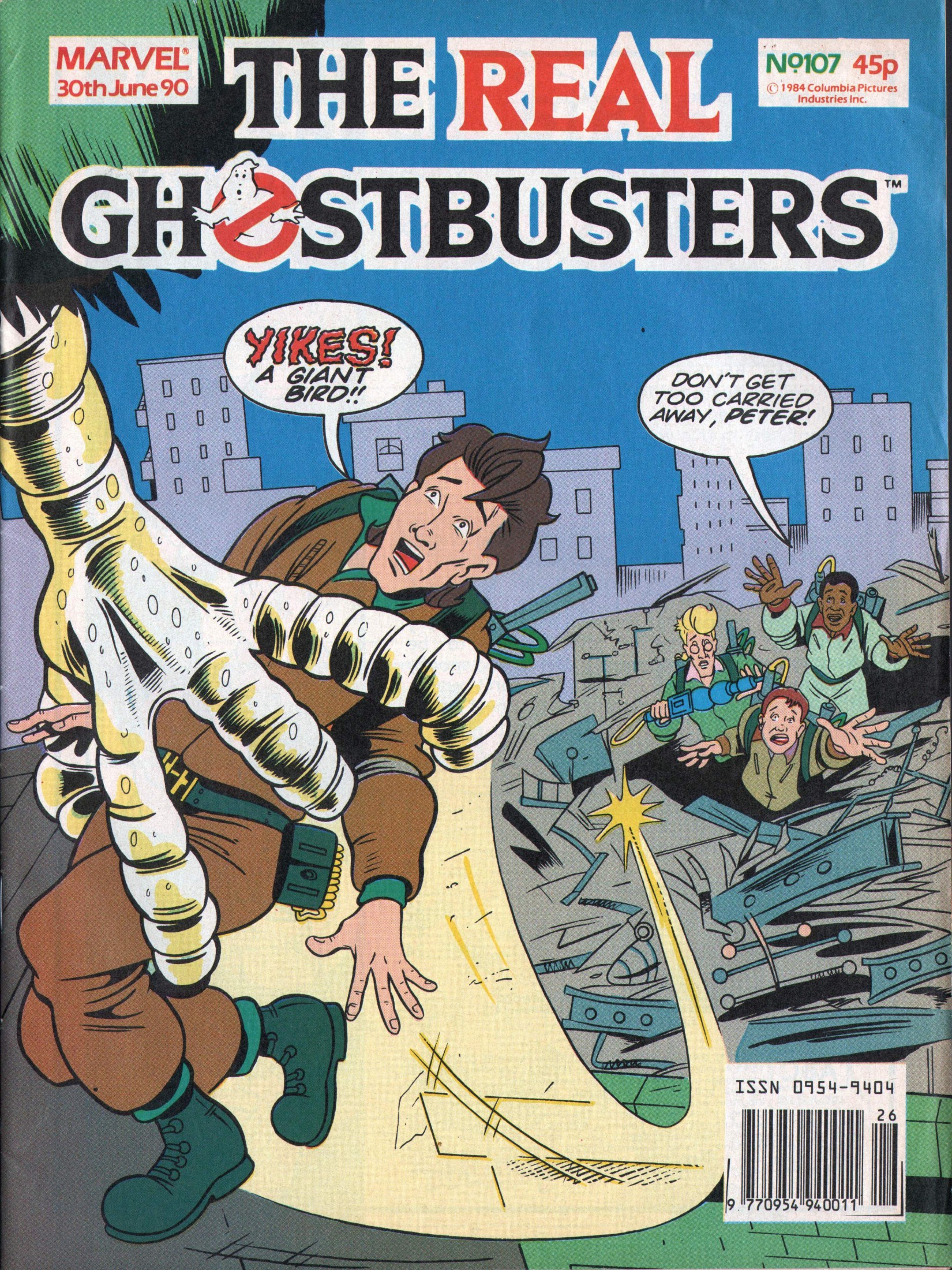 Read online The Real Ghostbusters comic -  Issue #107 - 1