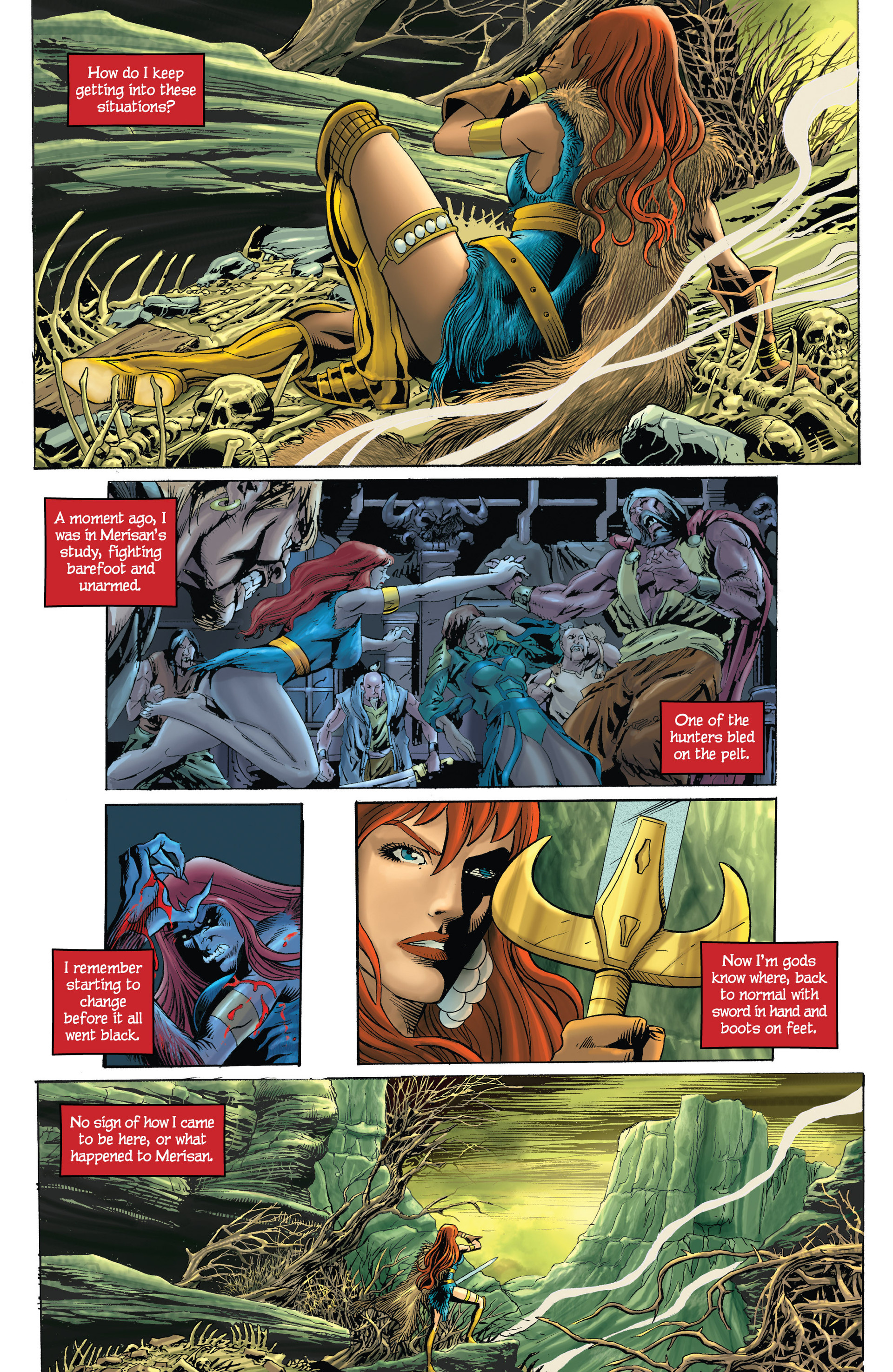 Read online Red Sonja: Unchained comic -  Issue #4 - 6