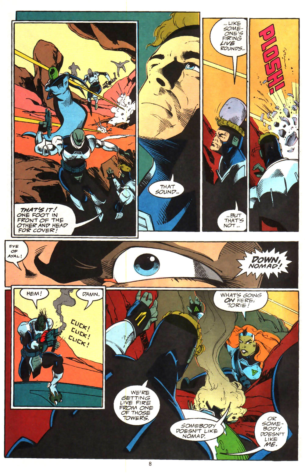 Read online Alien Legion (1987) comic -  Issue #7 - 10