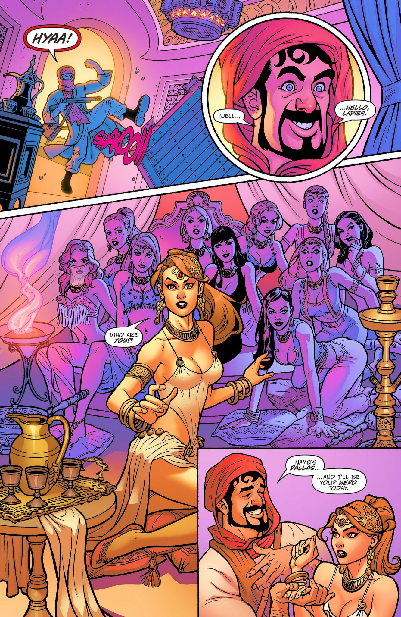 Read online Danger Girl: Trinity comic -  Issue #4 - 16