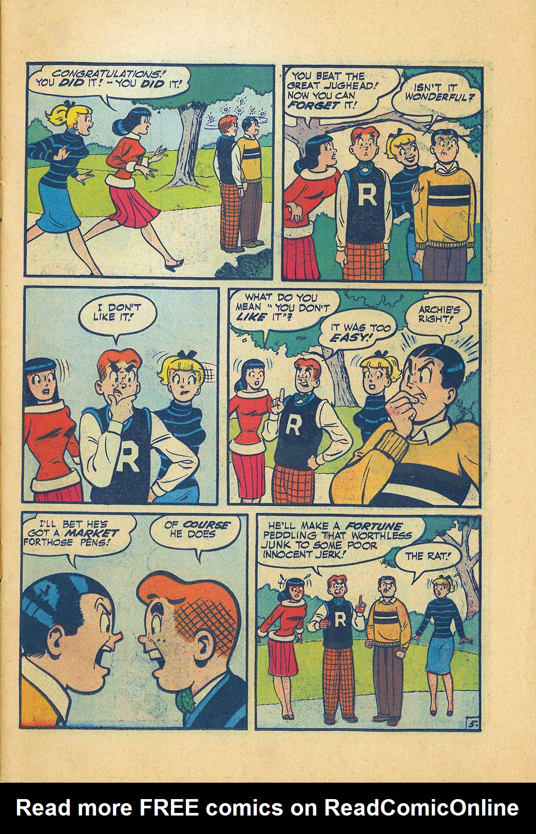 Read online Archie Comics comic -  Issue #099 - 7