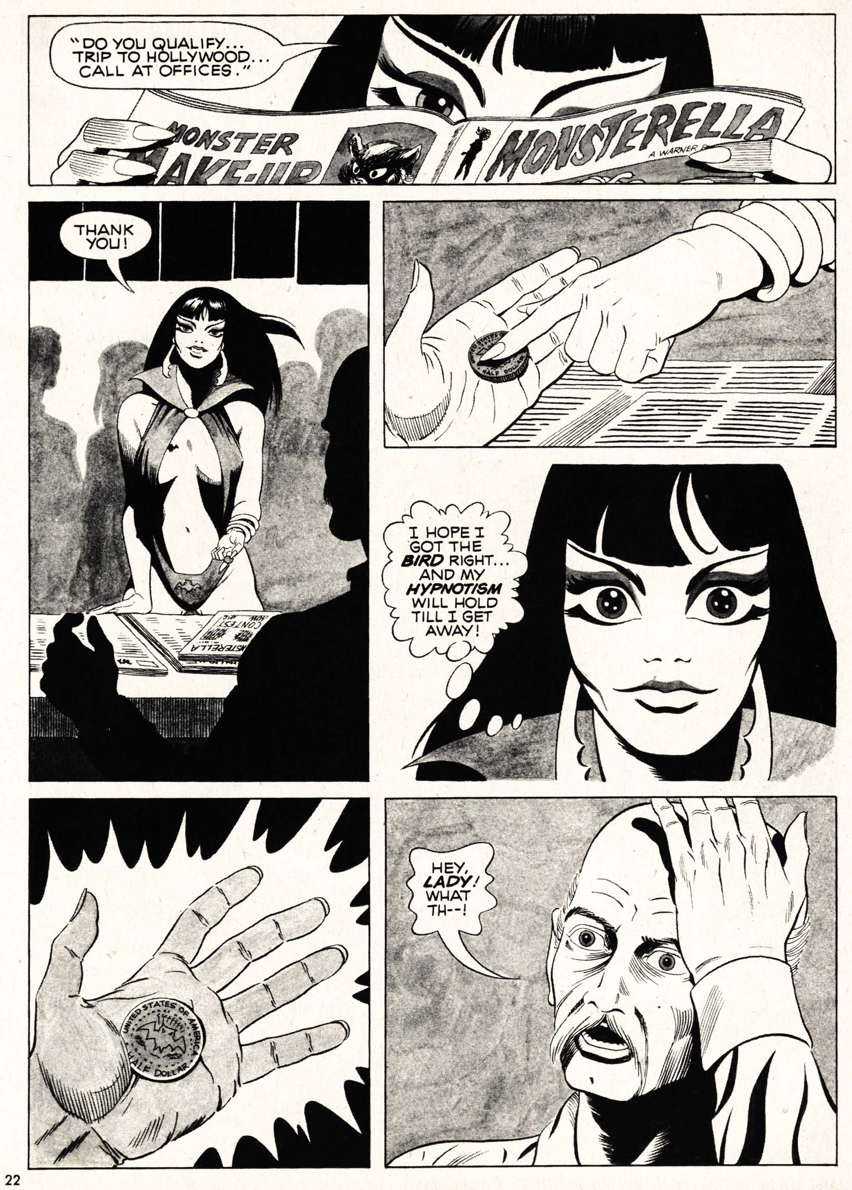 Read online Vampirella (1969) comic -  Issue #2 - 22