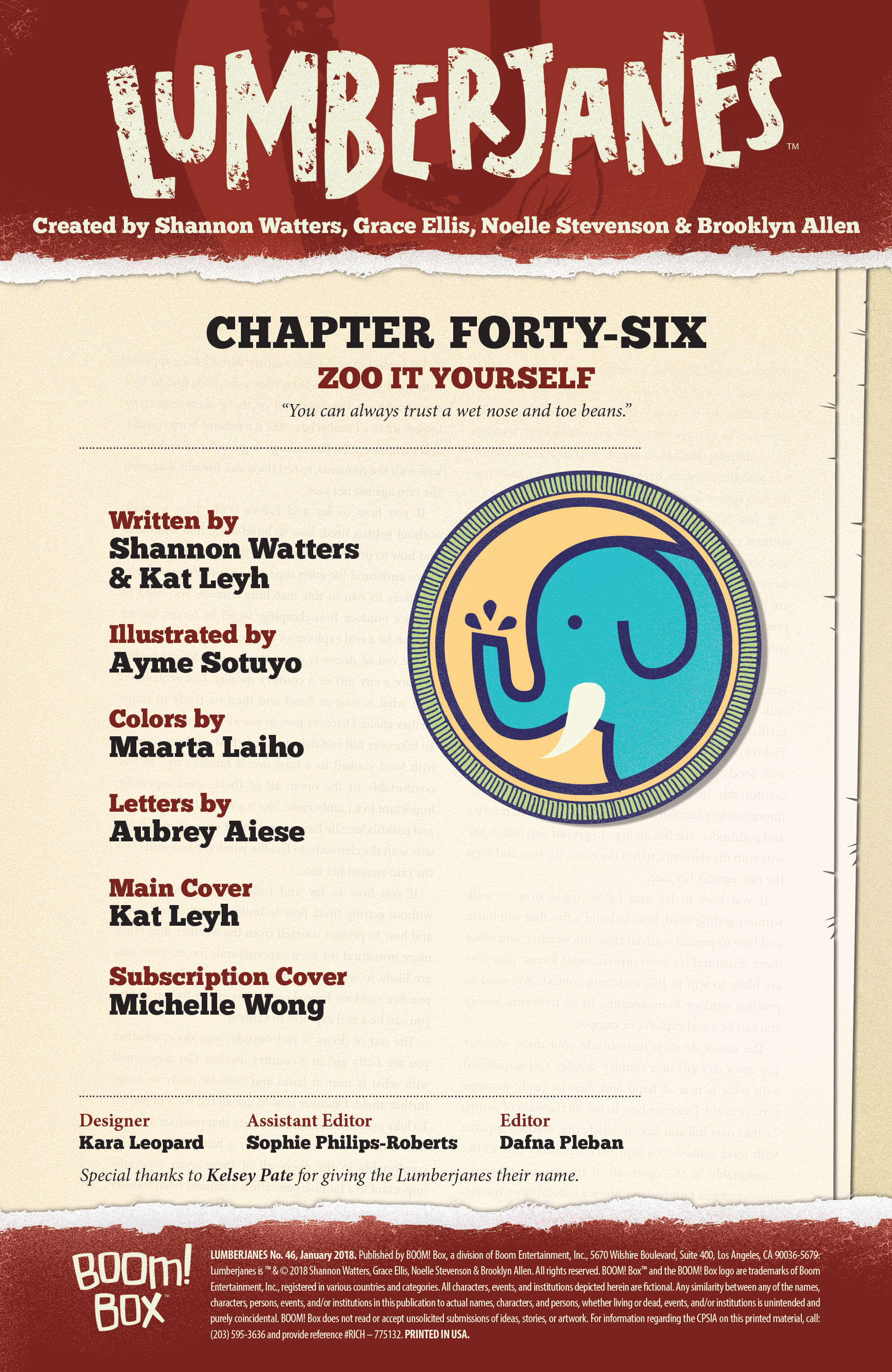 Read online Lumberjanes comic -  Issue #46 - 2