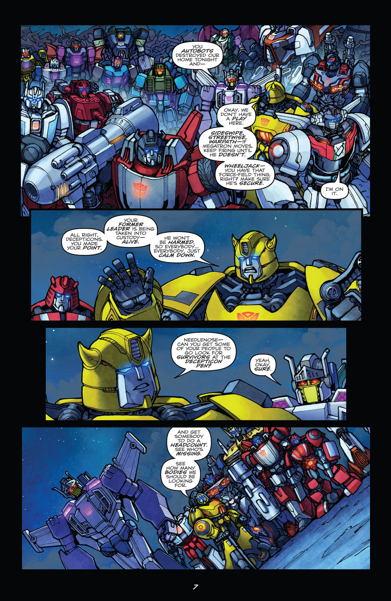 Read online Transformers: Robots In Disguise (2012) comic -  Issue #12 - 9