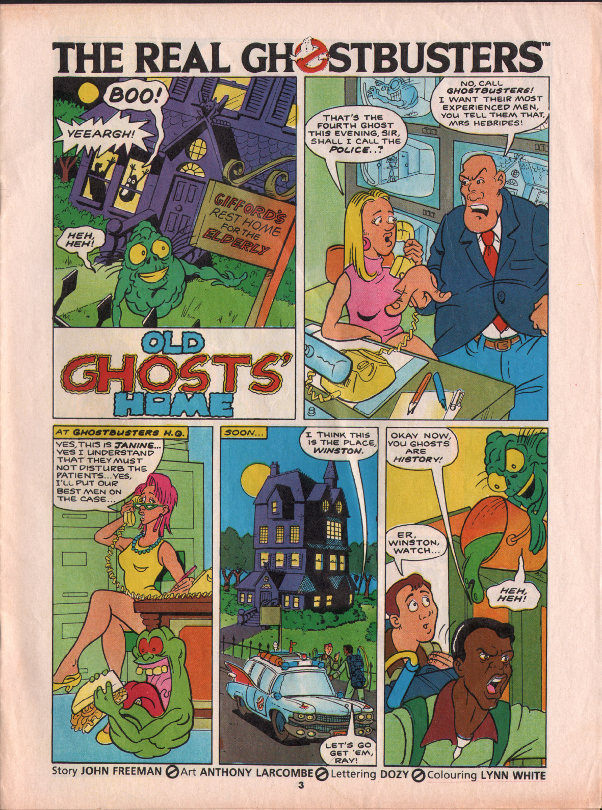 Read online The Real Ghostbusters comic -  Issue #9 - 3