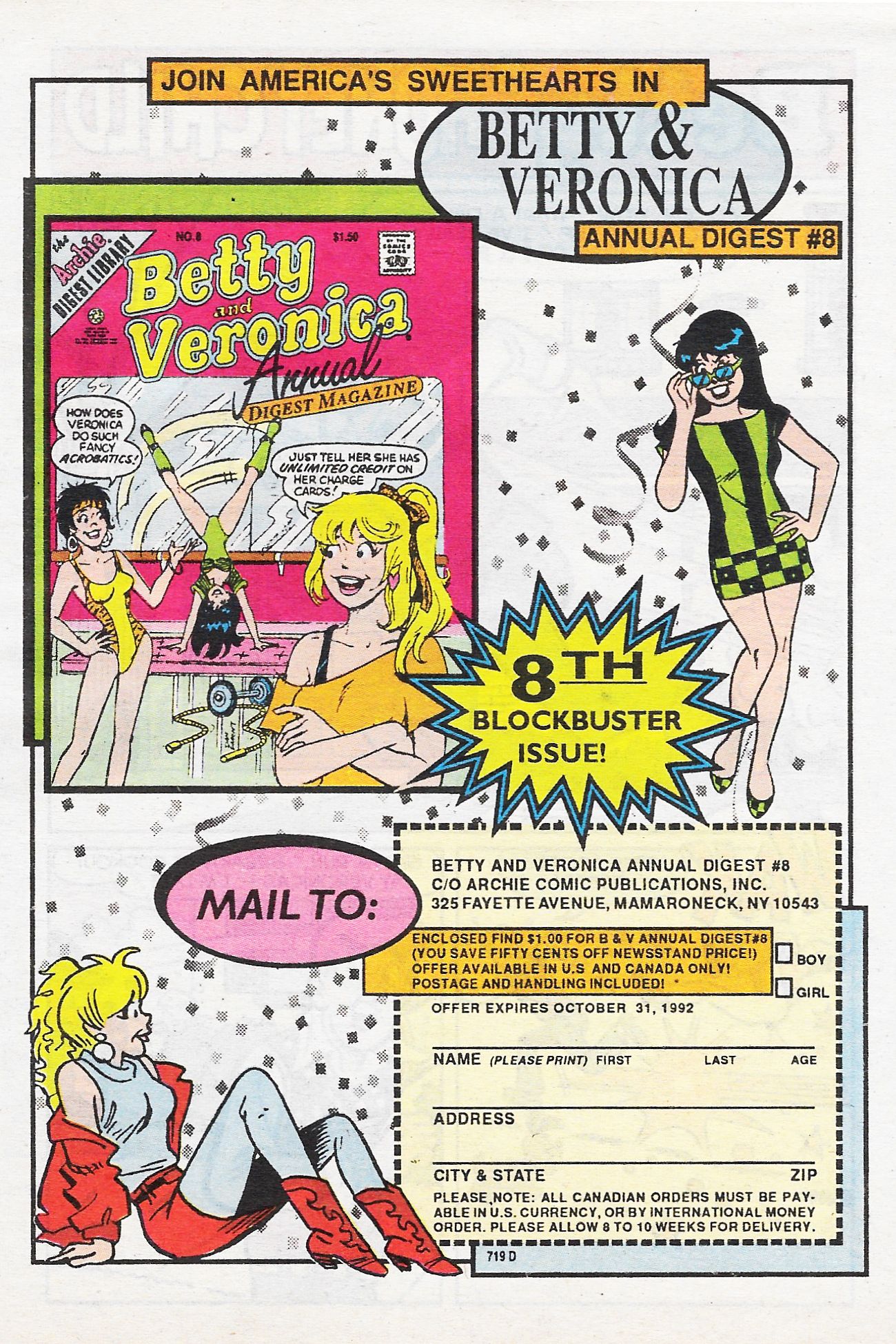 Read online Betty and Veronica Digest Magazine comic -  Issue #58 - 39