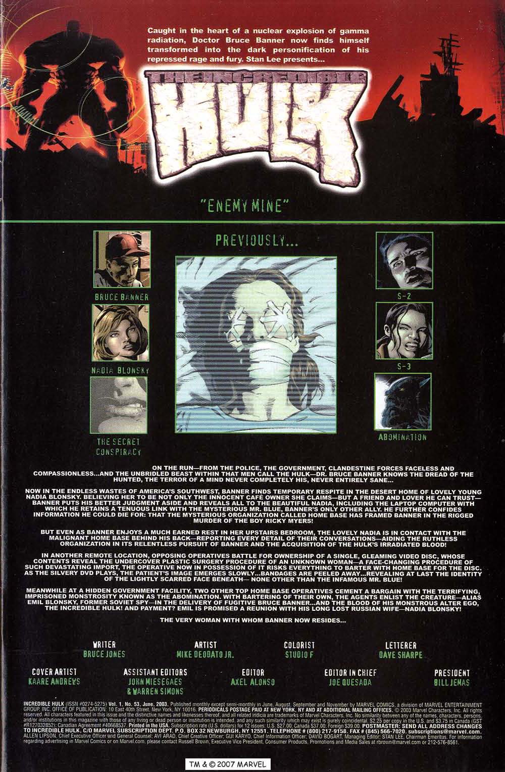 Read online The Incredible Hulk (2000) comic -  Issue #53 - 3