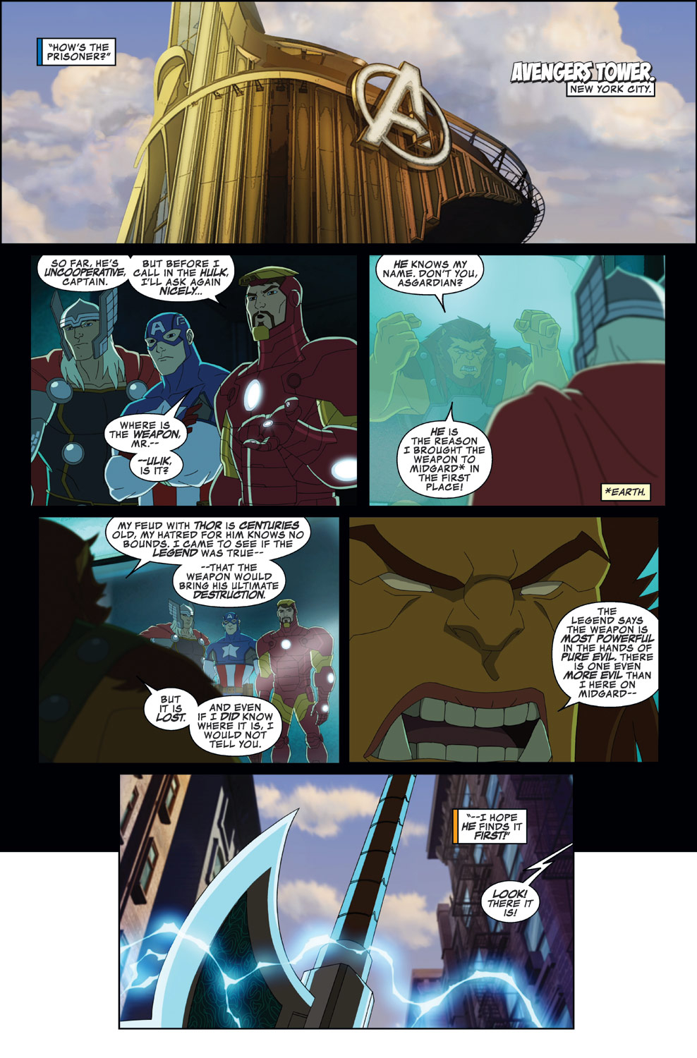 Read online Marvel Universe Avengers Assemble comic -  Issue #4 - 3