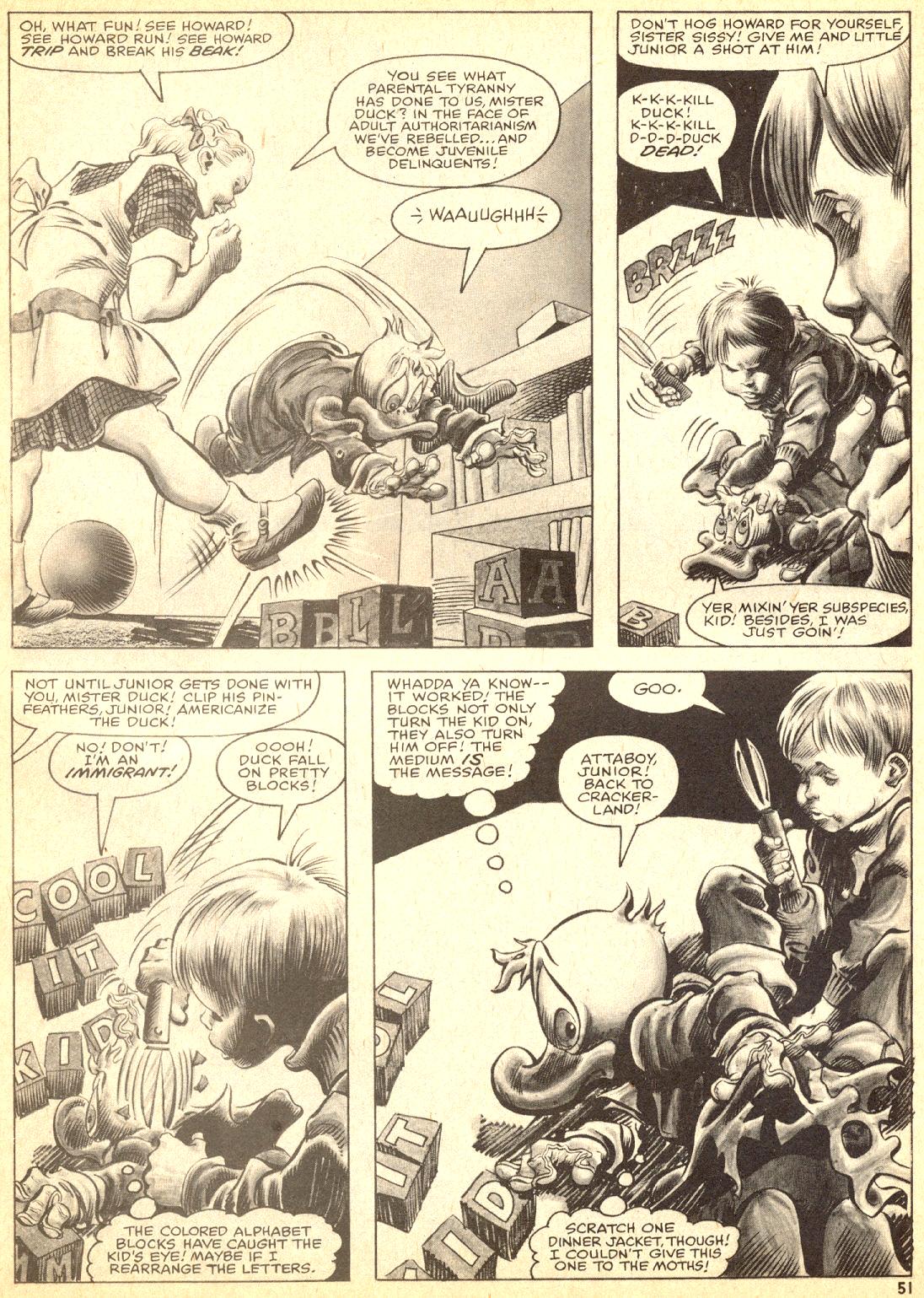 Read online Howard the Duck (1979) comic -  Issue #5 - 40