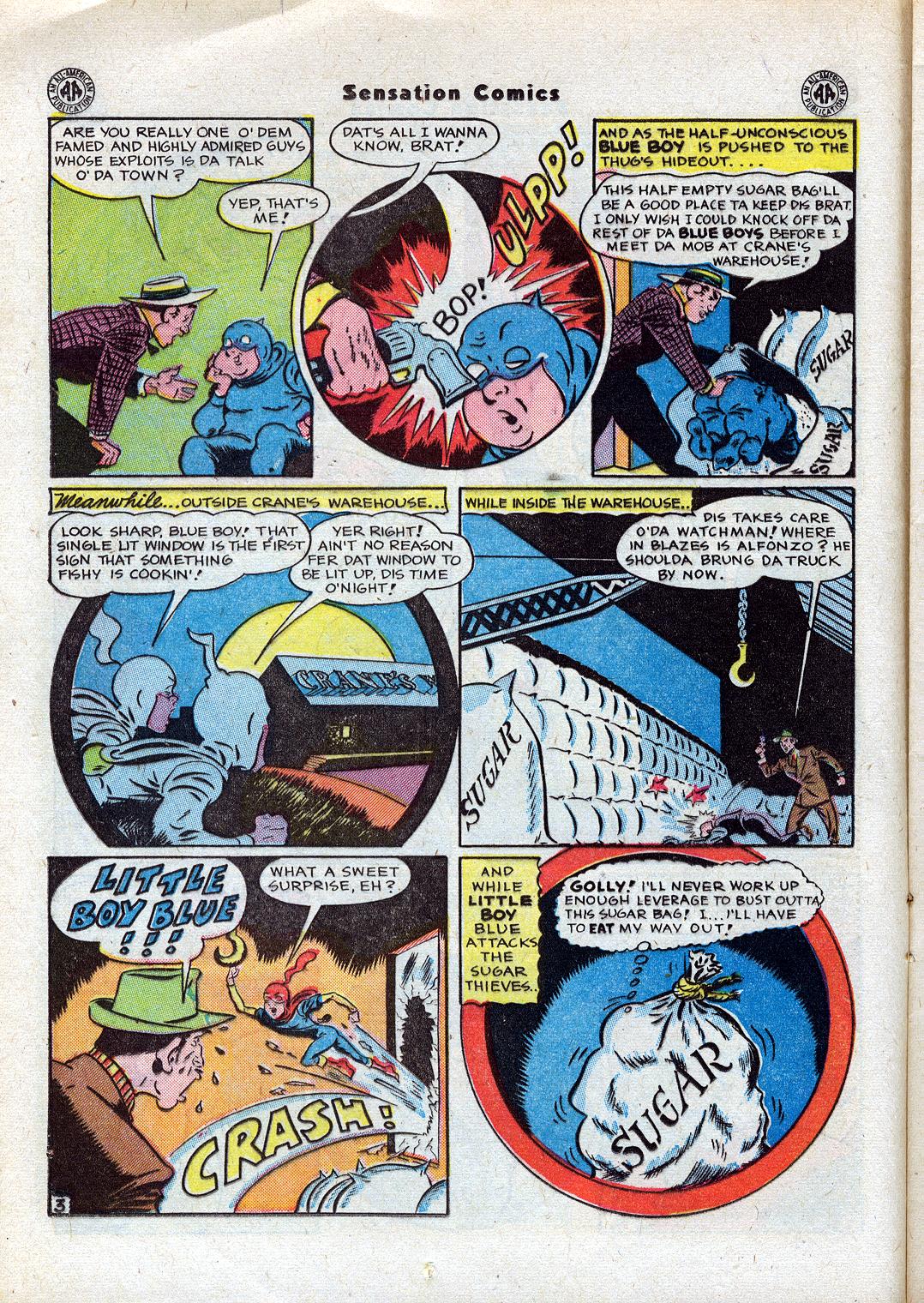 Read online Sensation (Mystery) Comics comic -  Issue #44 - 18