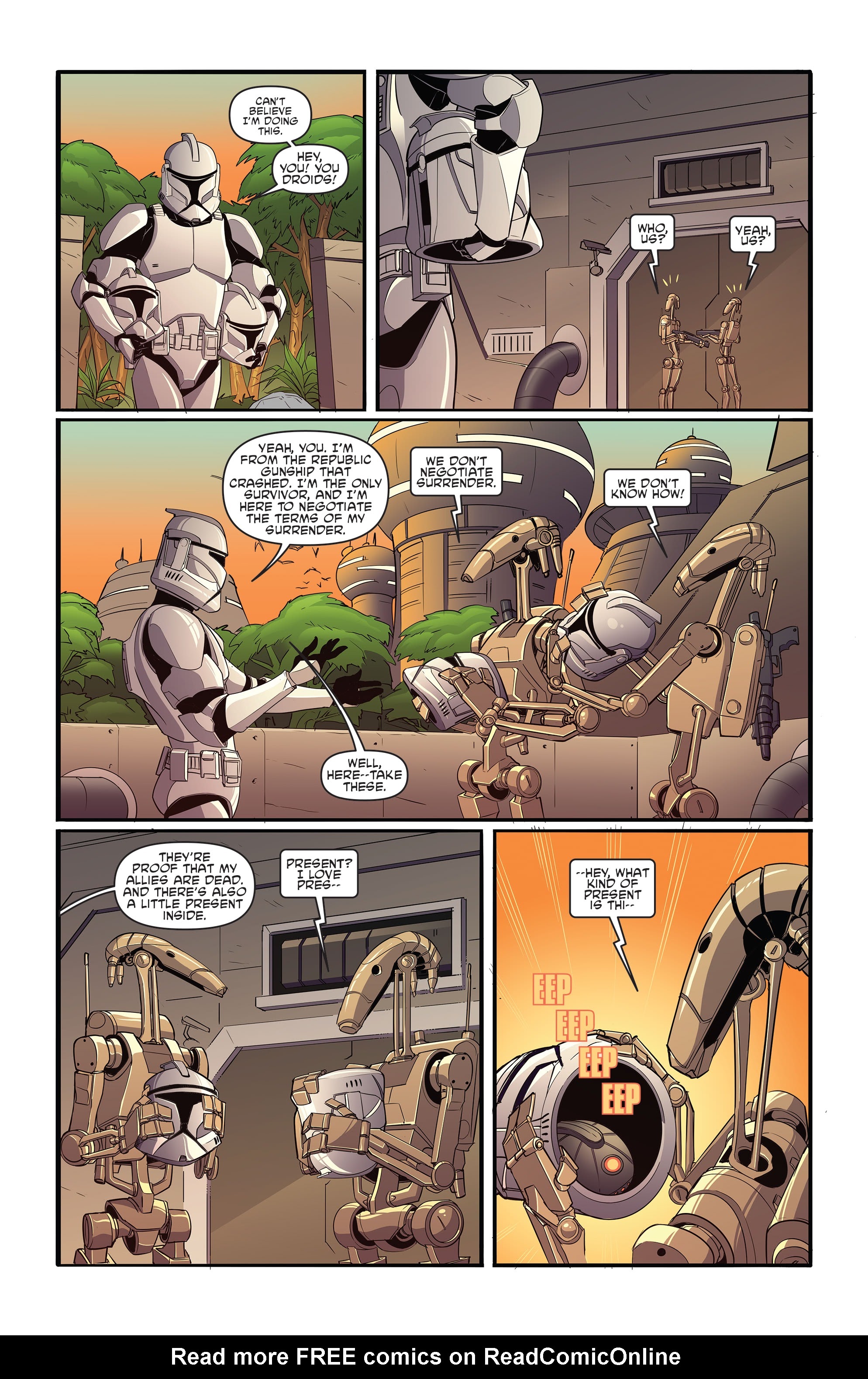 Read online Star Wars Adventures: The Clone Wars-Battle Tales comic -  Issue #4 - 12