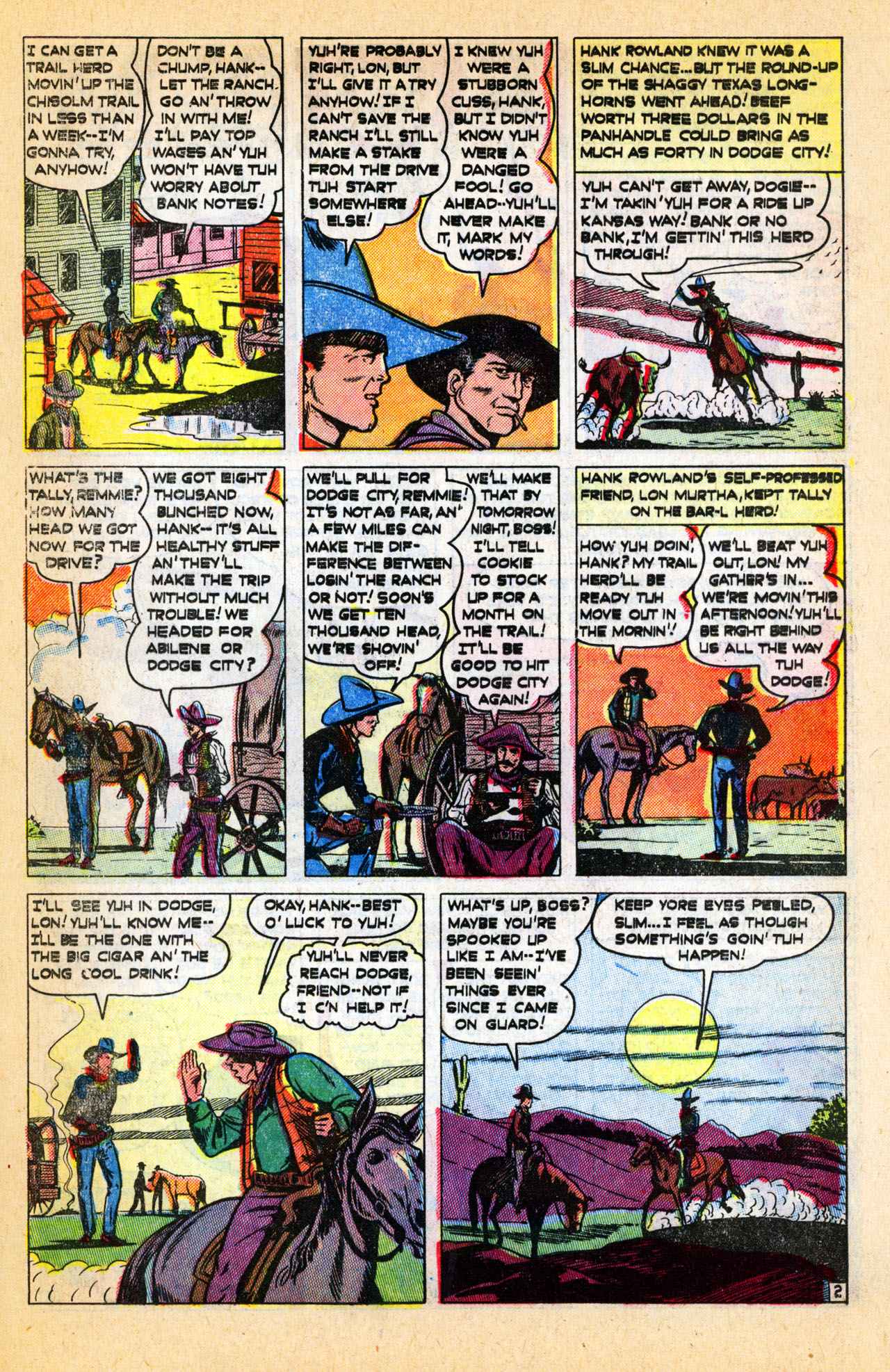 Read online Western Outlaws and Sheriffs comic -  Issue #64 - 25