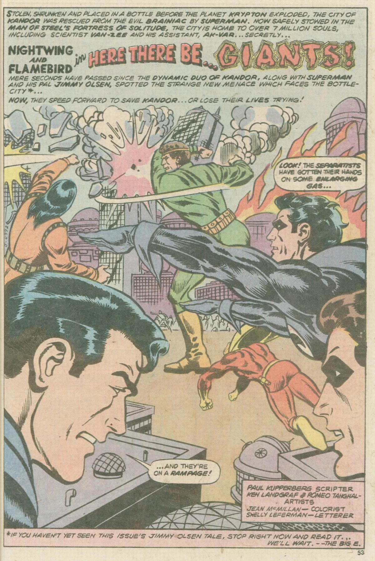 Read online The Superman Family comic -  Issue #188 - 55