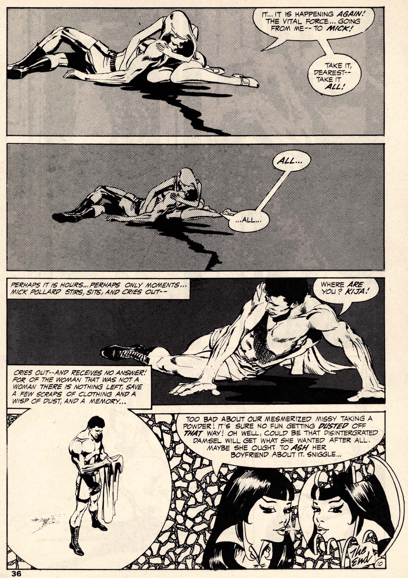 Read online Vampirella (1969) comic -  Issue #10 - 36