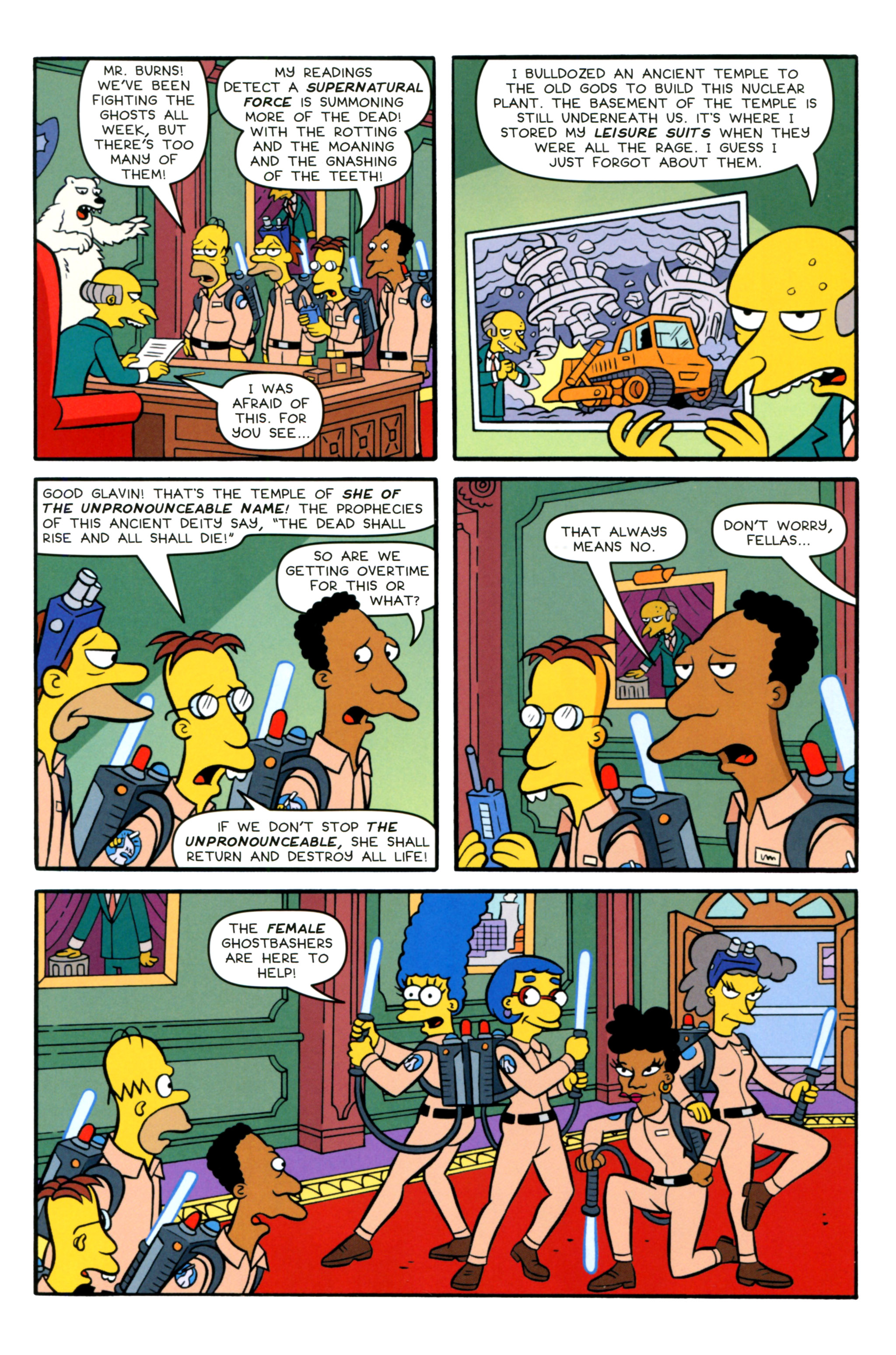 Read online Treehouse of Horror comic -  Issue #22 - 11