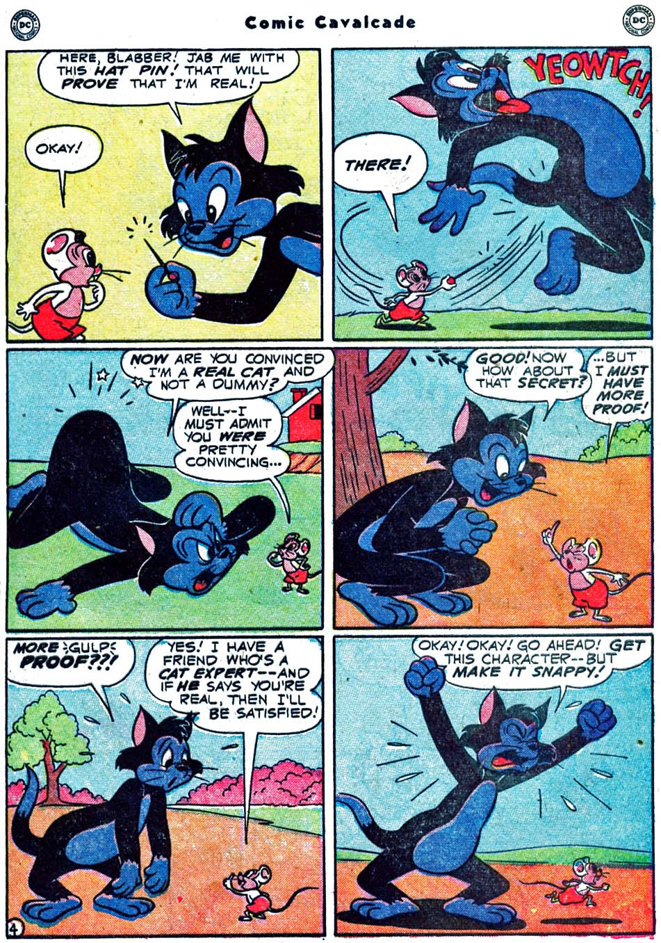 Read online Comic Cavalcade comic -  Issue #40 - 13