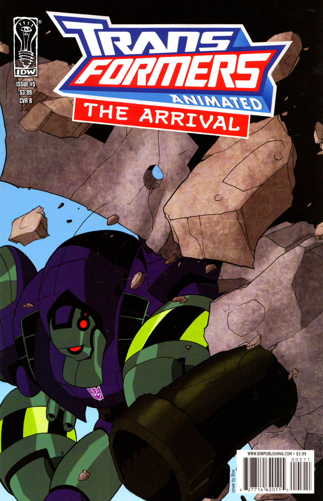 Read online Transformers Animated: The Arrival comic -  Issue #5 - 3