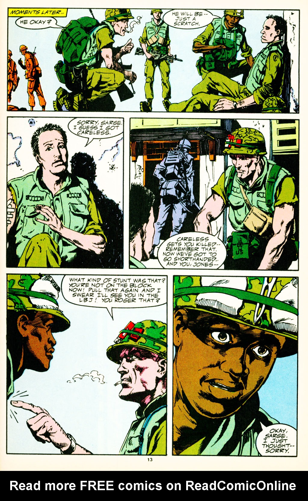 Read online The 'Nam comic -  Issue #31 - 10