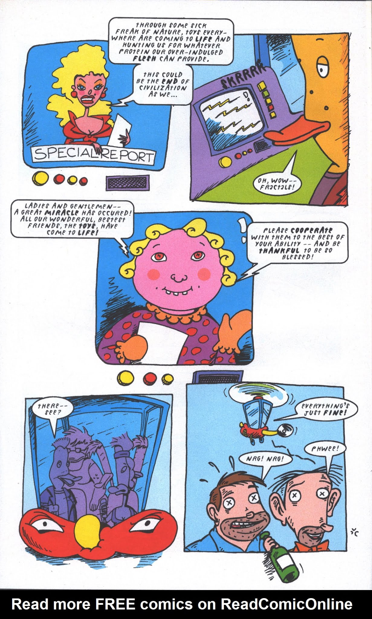 Read online Duckman (1994) comic -  Issue #3 - 10