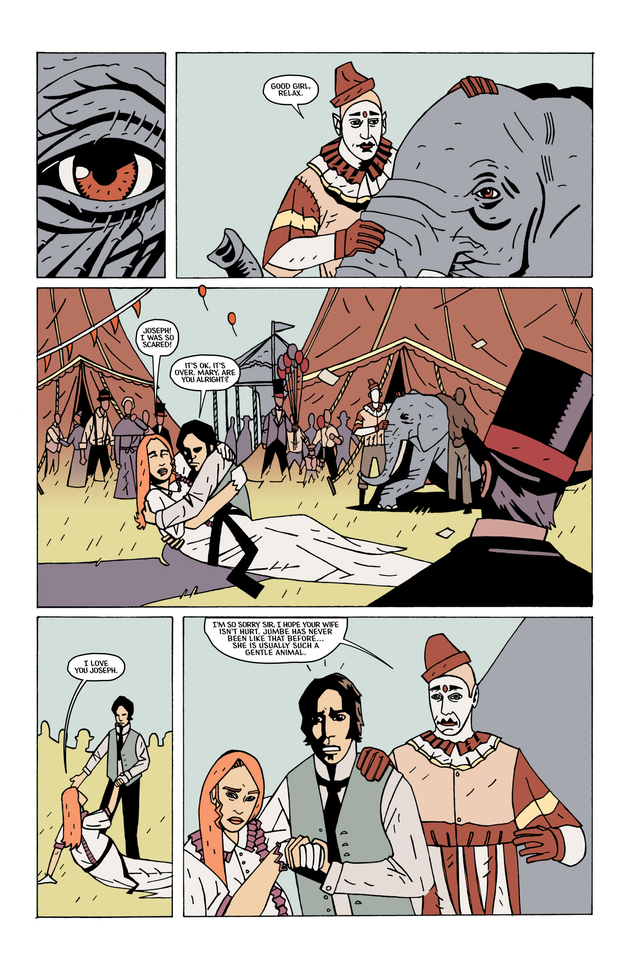 Read online Merrick: The Sensational Elephantman comic -  Issue #2 - 8