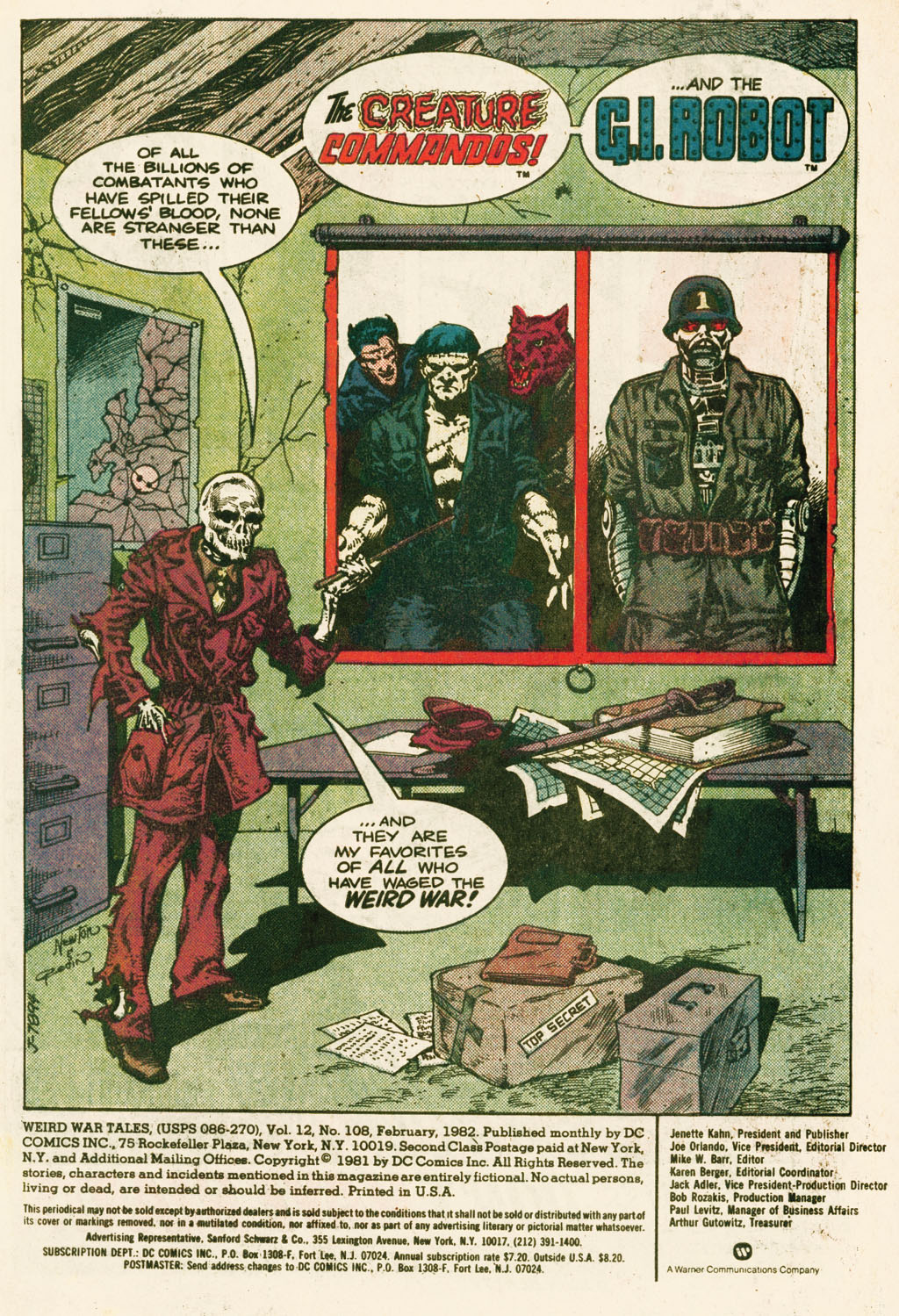 Read online Weird War Tales (1971) comic -  Issue #108 - 3
