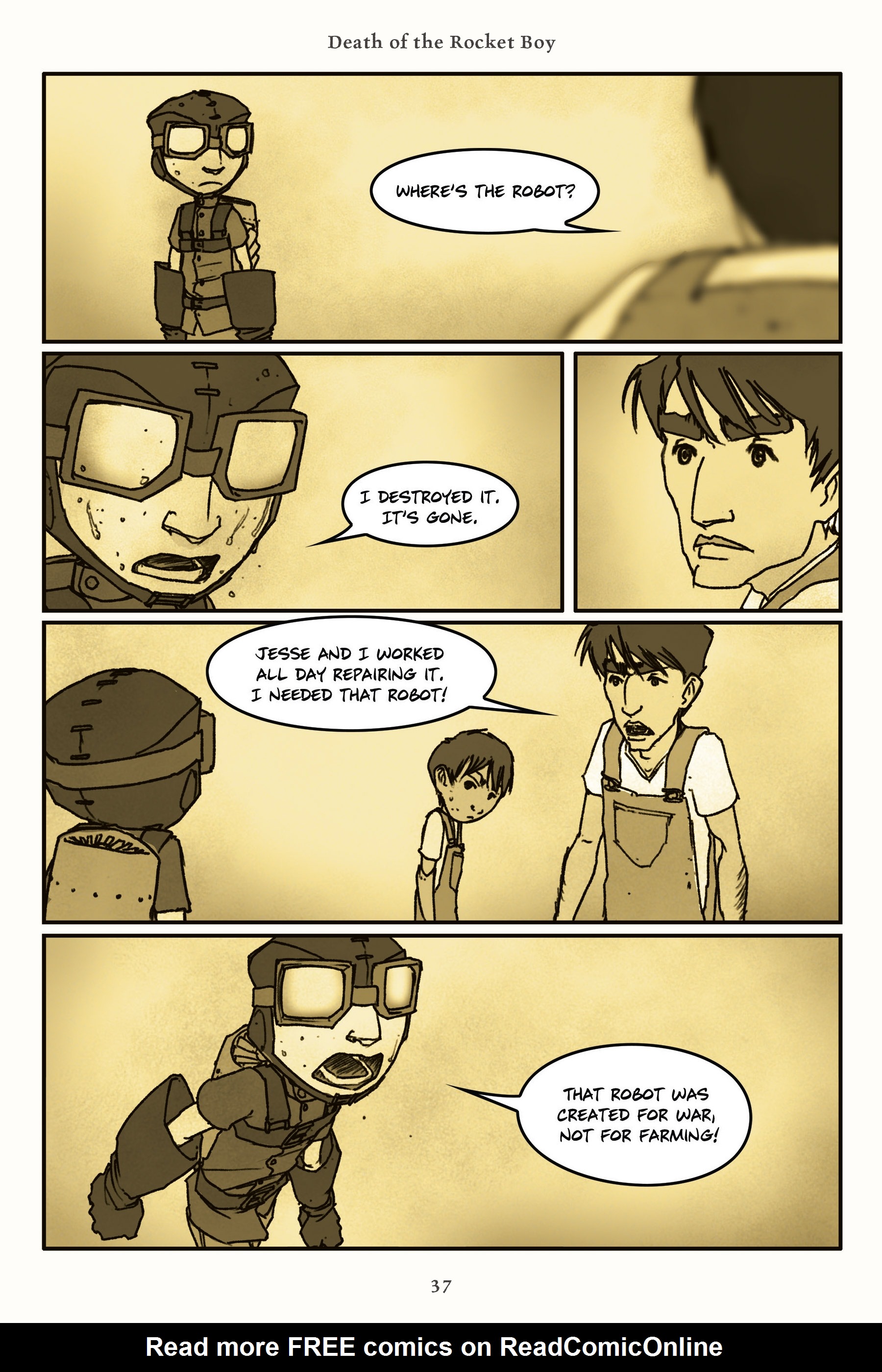 Read online Rust comic -  Issue # TPB 3 (Part 1) - 37