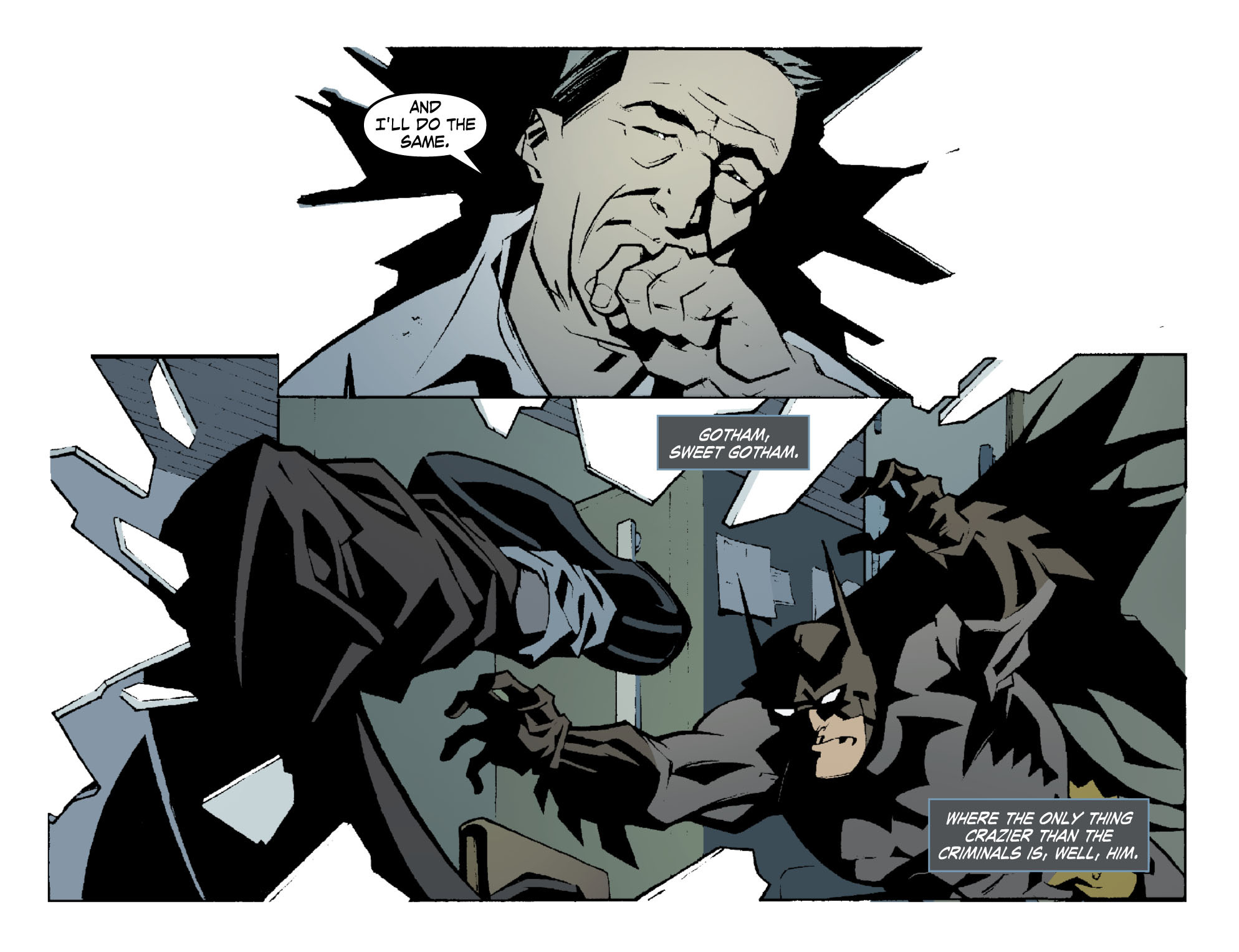 Read online Legends of the Dark Knight [I] comic -  Issue #11 - 15