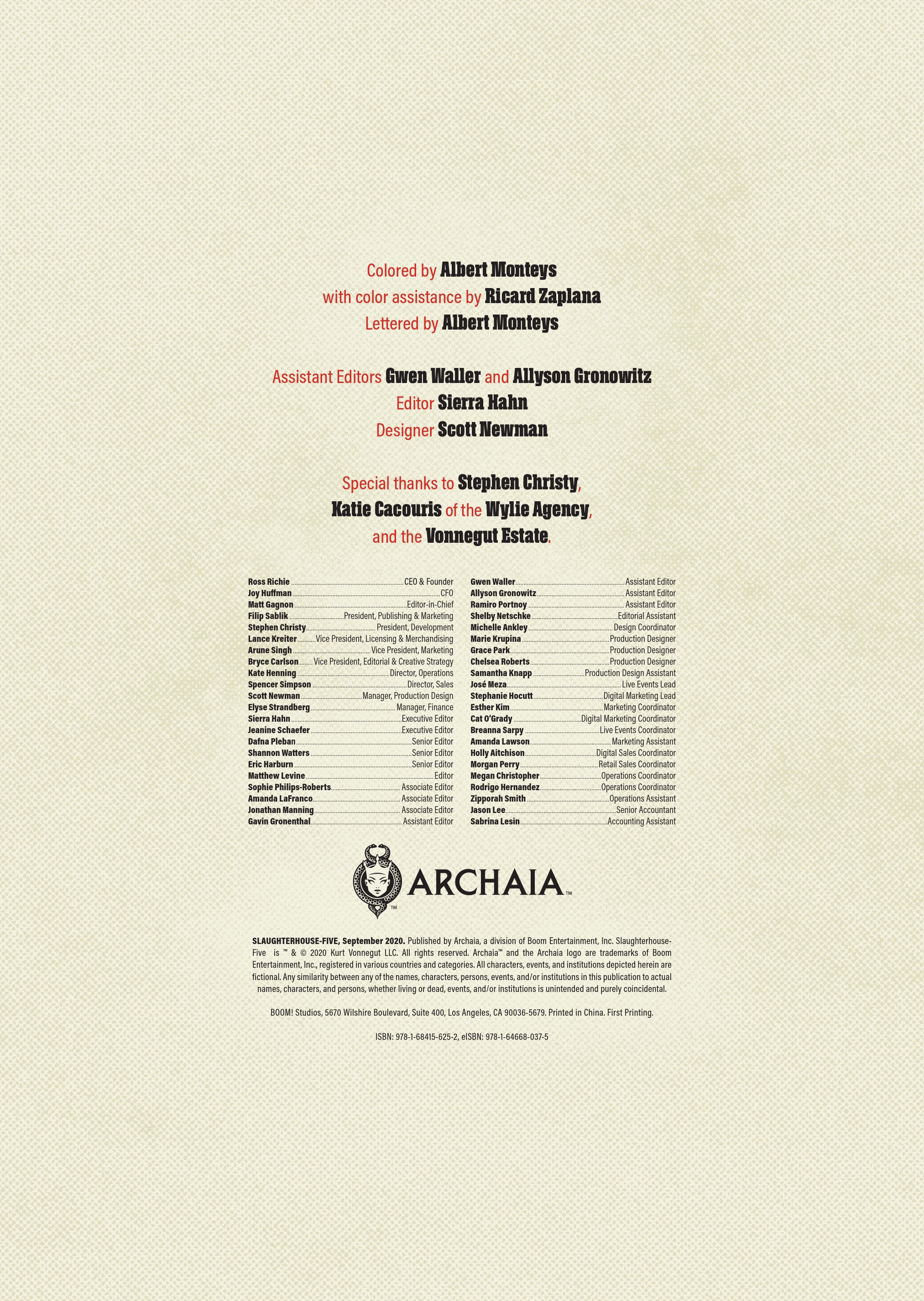 Read online Slaughterhouse-Five comic -  Issue # TPB (Part 1) - 6