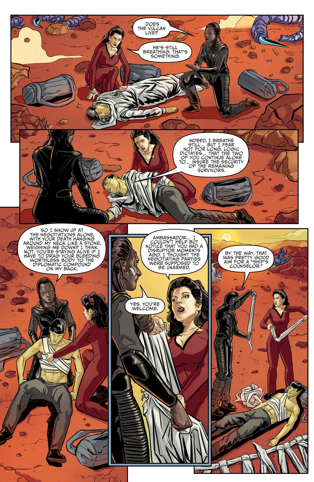 Read online Star Trek: The Next Generation: Terra Incognita comic -  Issue #2 - 19