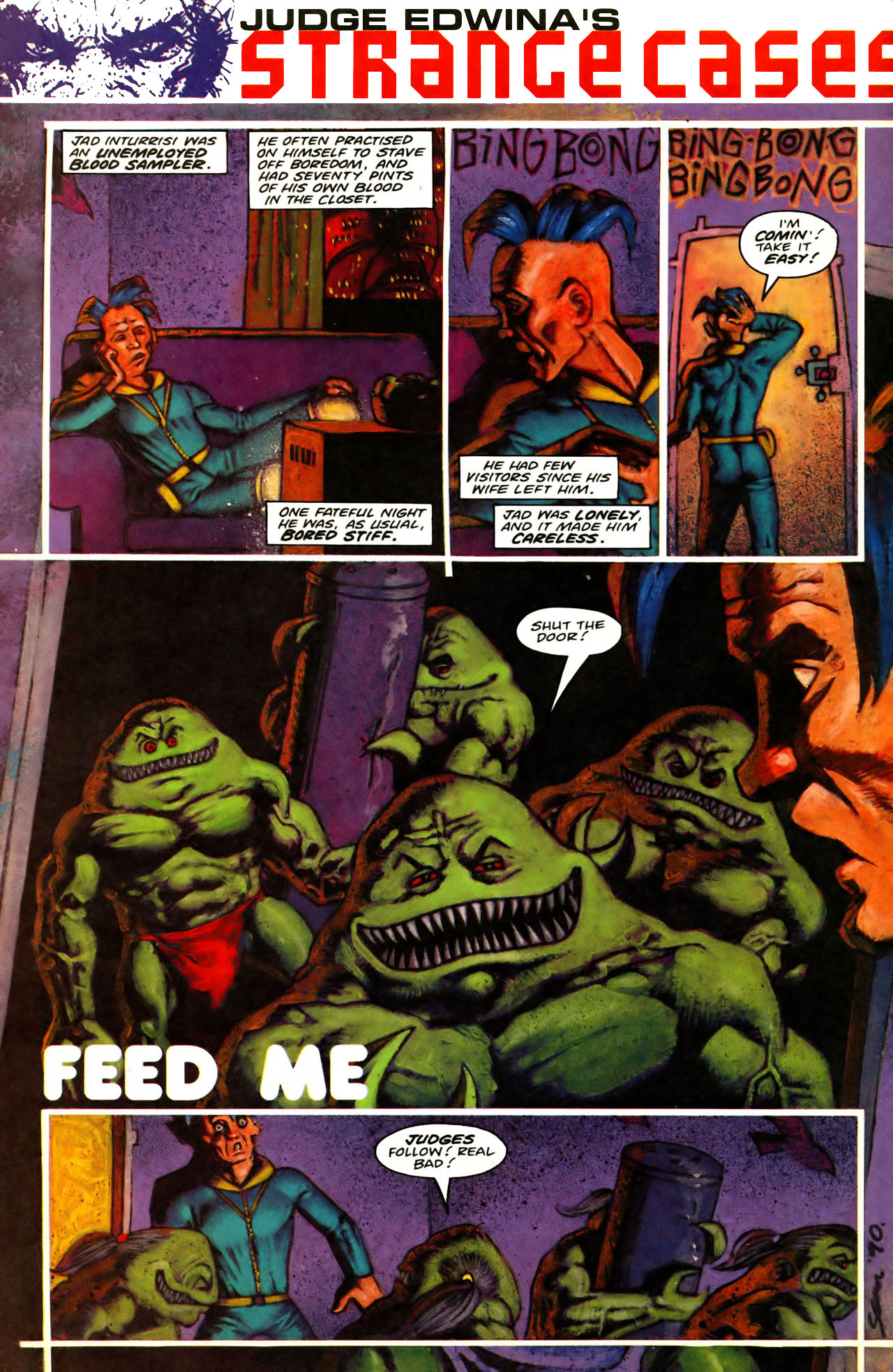Read online Judge Dredd: The Megazine comic -  Issue #7 - 42