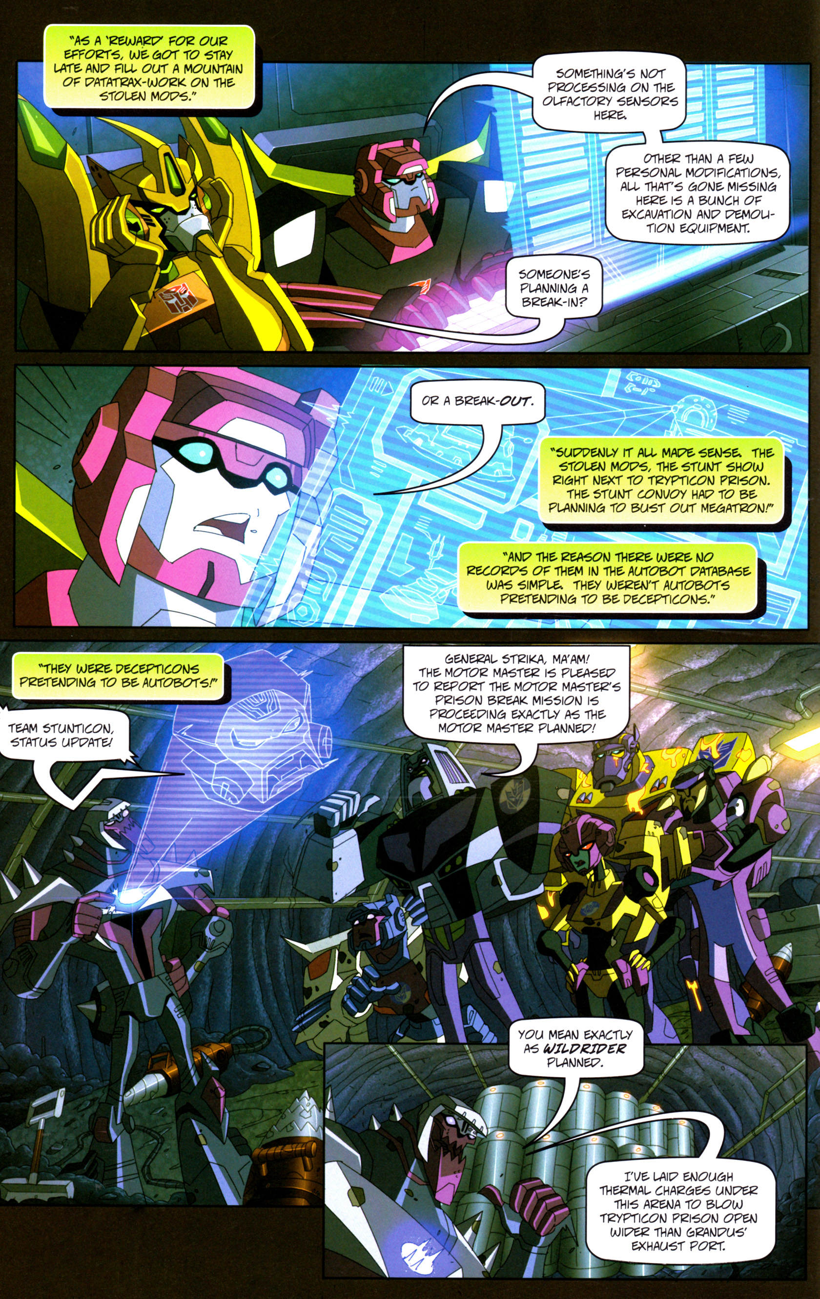 Read online Transformers: Timelines comic -  Issue #6 - 20