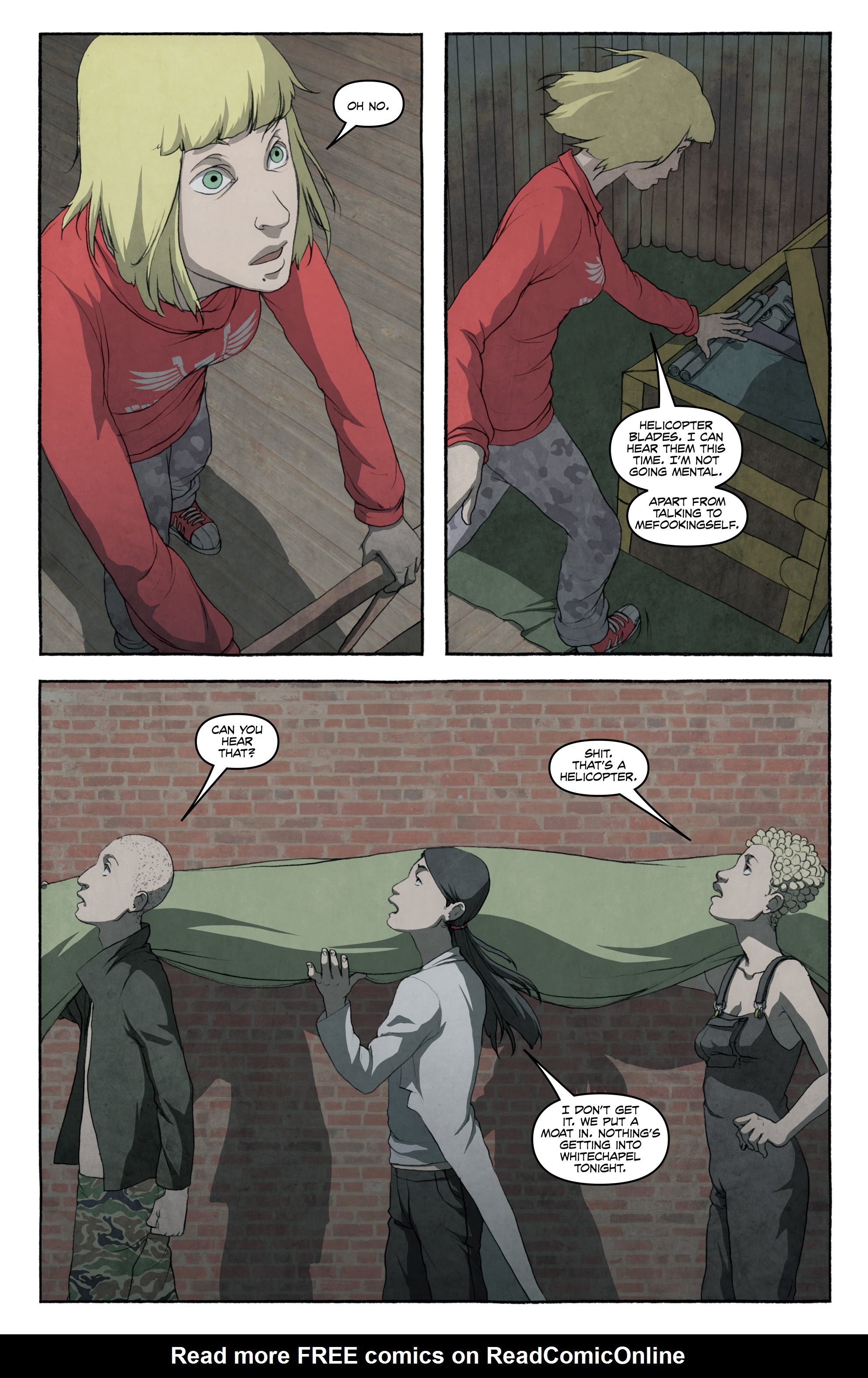 Read online FreakAngels comic -  Issue #5 - 130