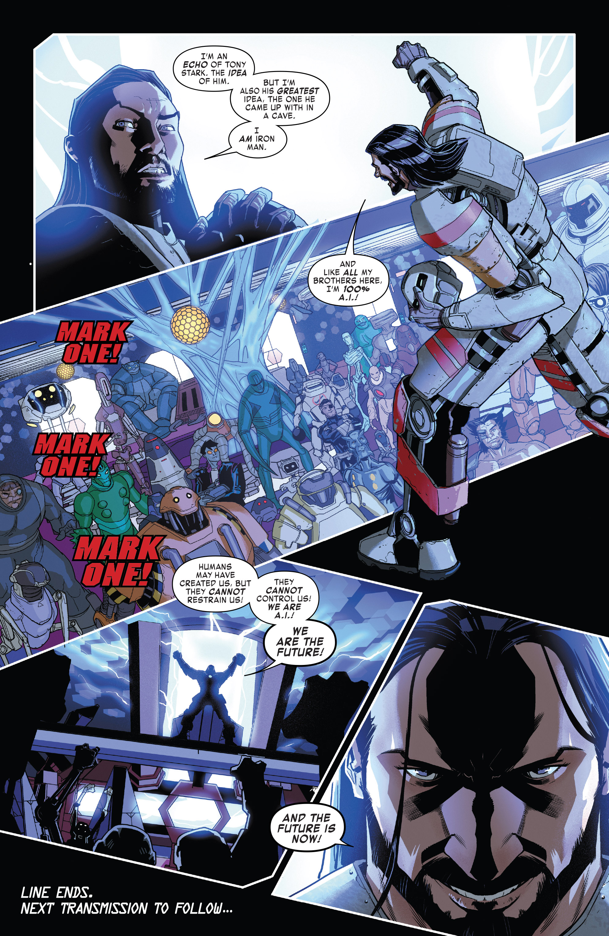 Read online Iron Man 2020 (2020) comic -  Issue # _Director's Cut - 21