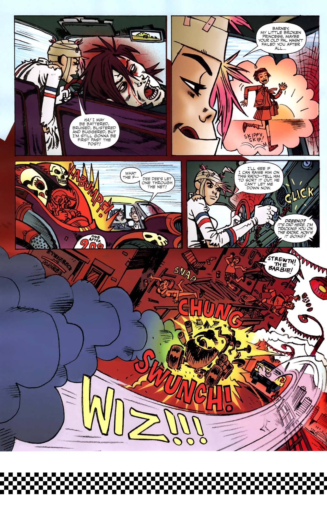 Read online Tank Girl: Skidmarks comic -  Issue #3 - 5