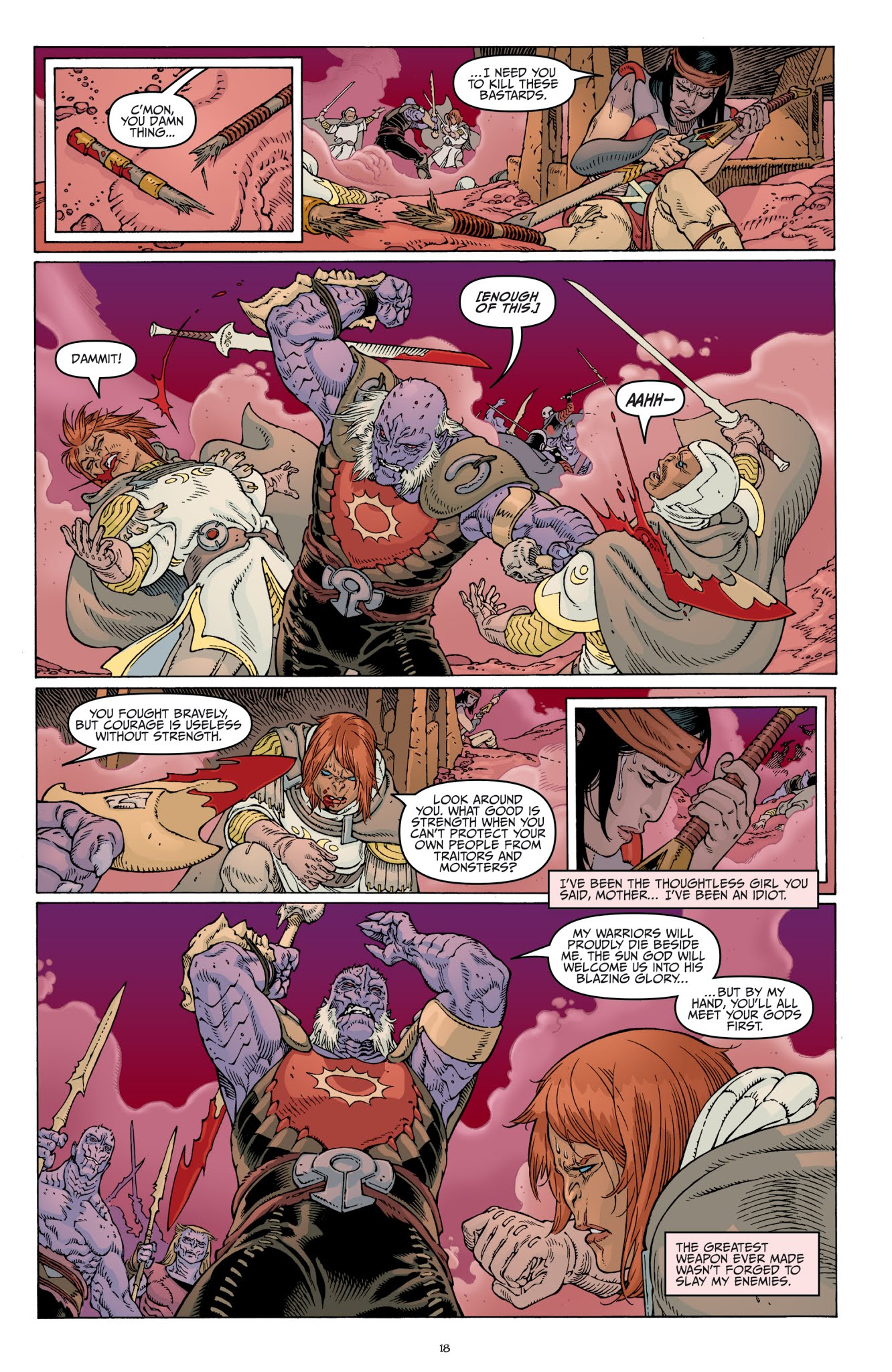 Read online Sword of Ages comic -  Issue #4 - 18